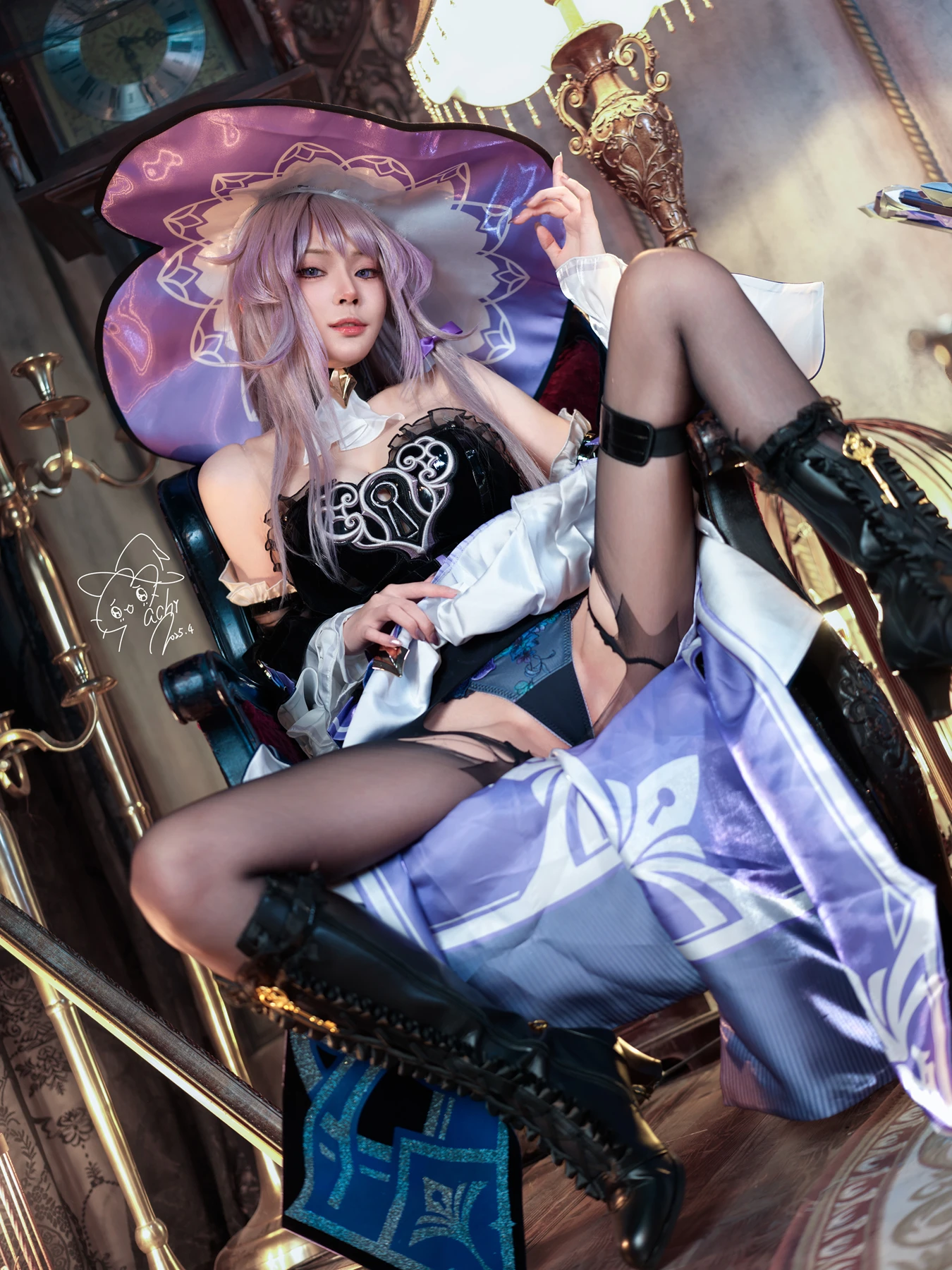 Cosplay Machi馬吉 – 大黑塔 The Herta - P32