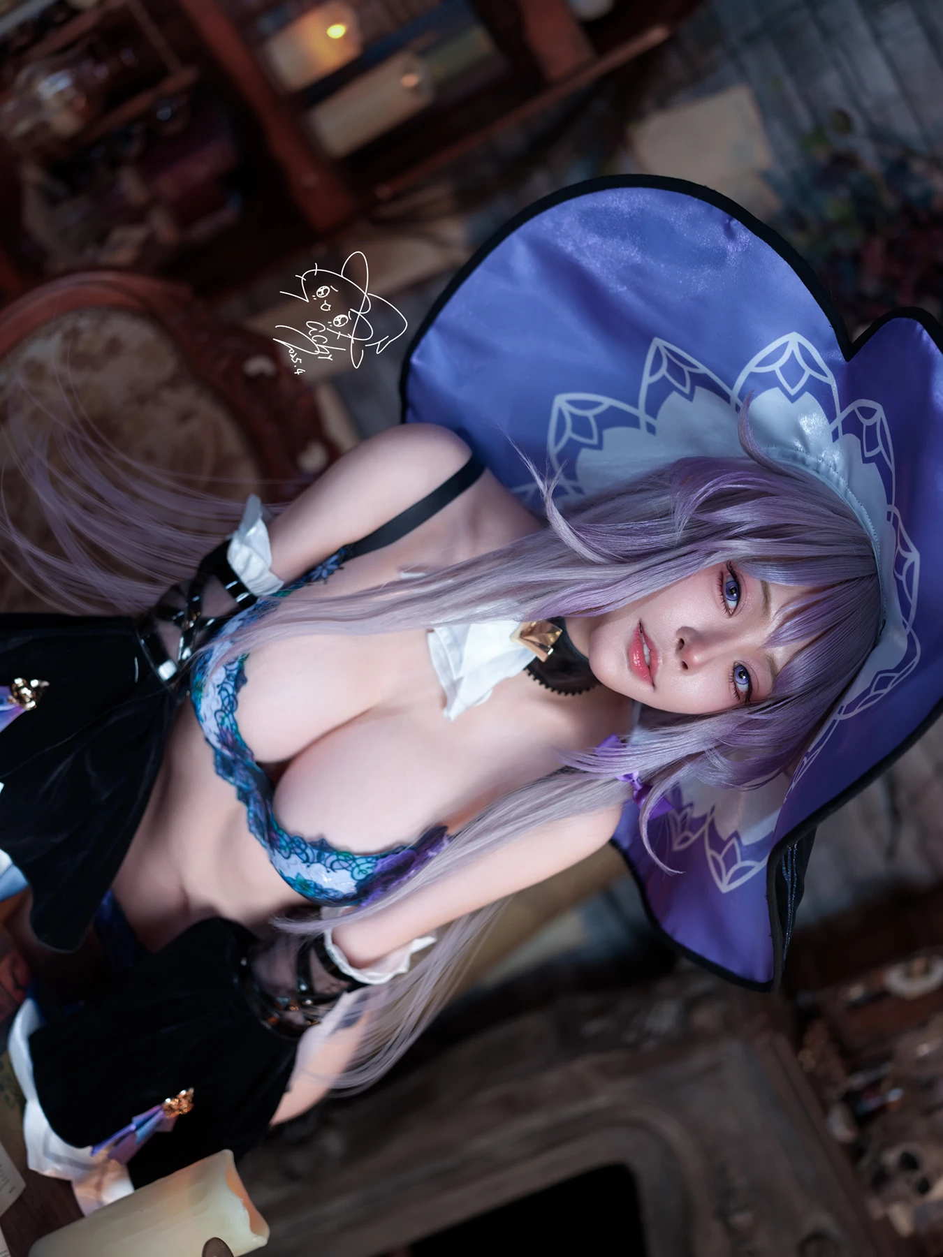 Cosplay Machi馬吉 – 大黑塔 The Herta - P48