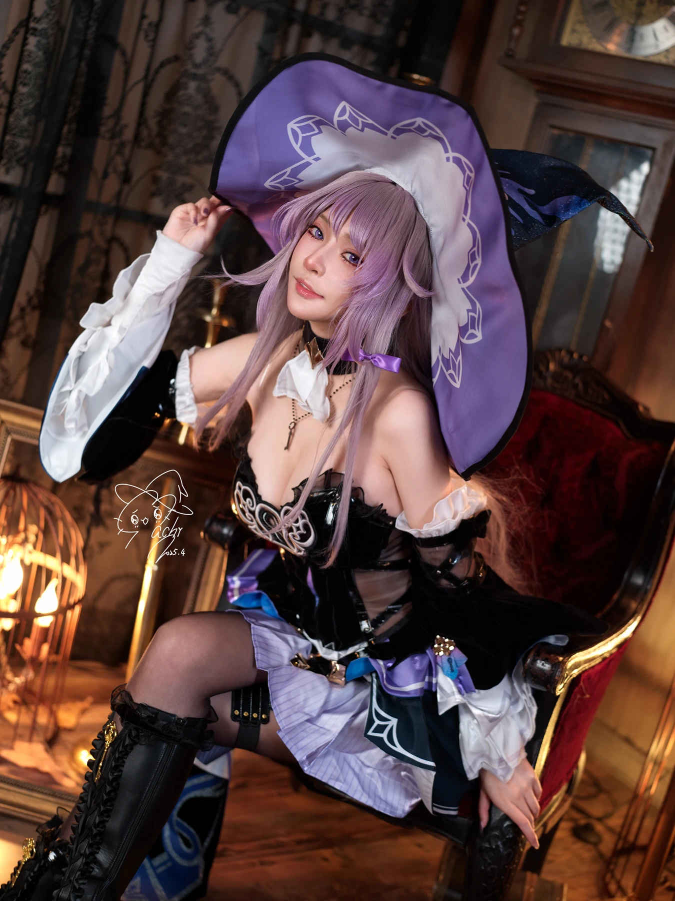 Cosplay Machi馬吉 – 大黑塔 The Herta - P4