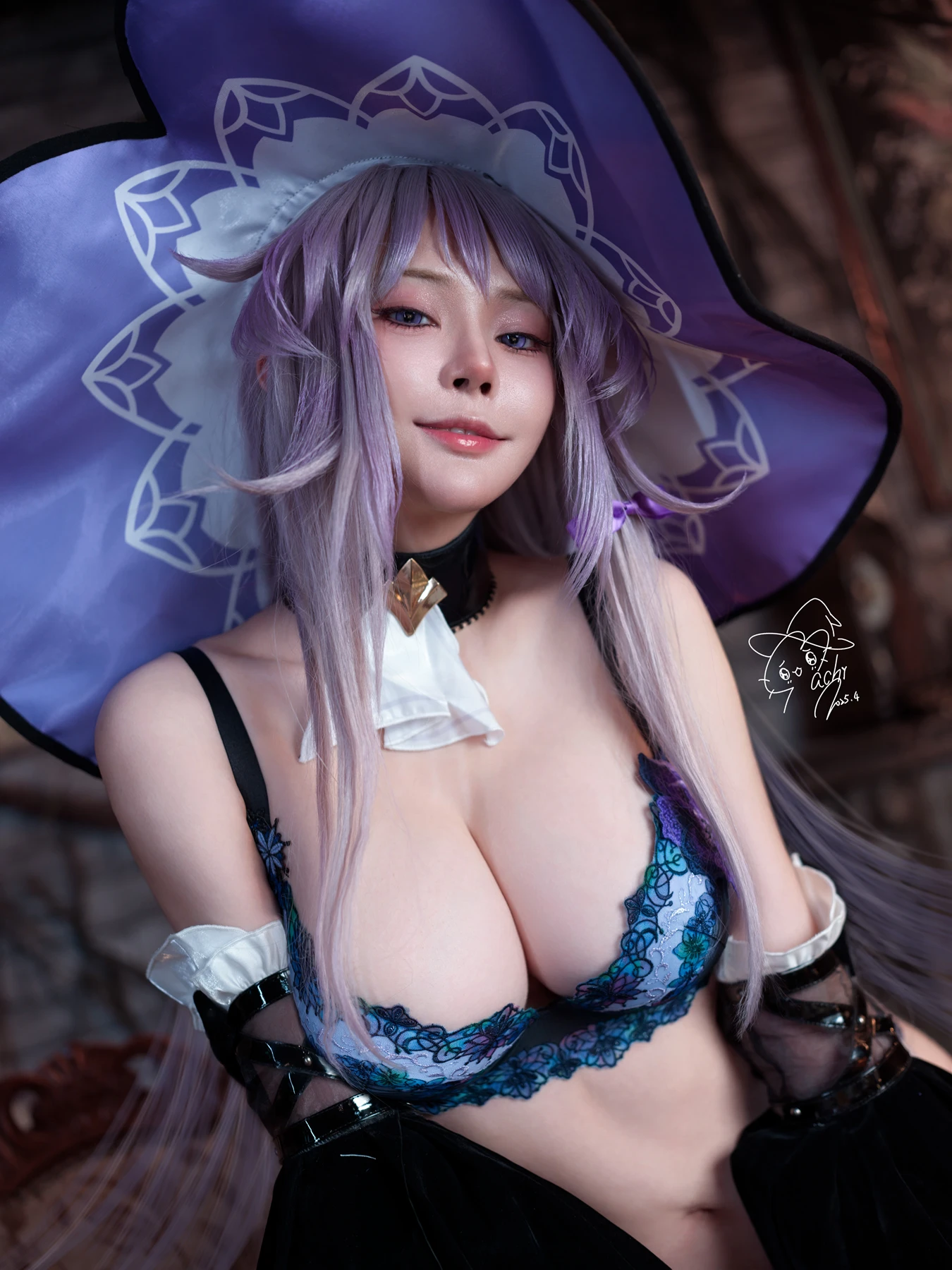 Cosplay Machi馬吉 – 大黑塔 The Herta - P49