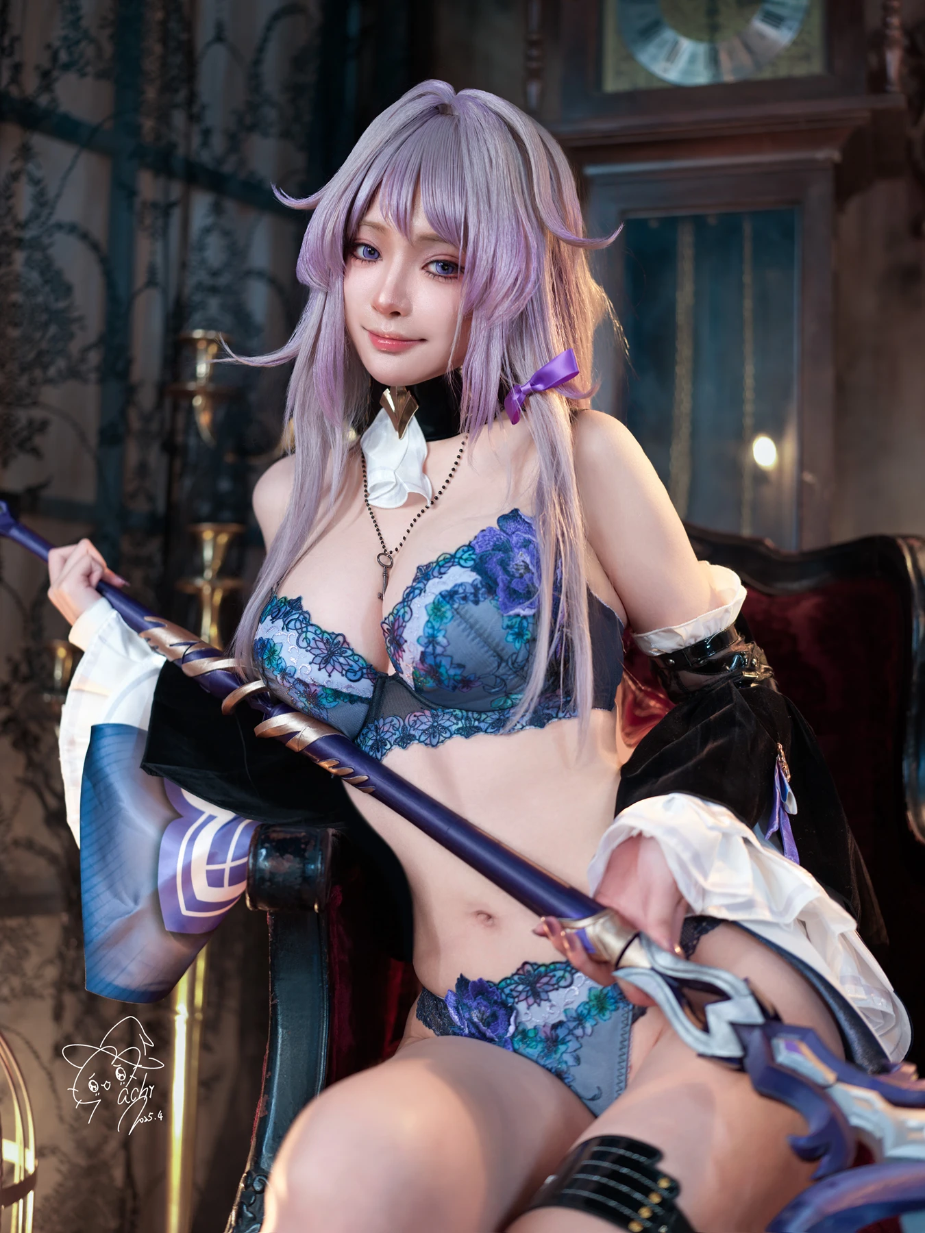 Cosplay Machi馬吉 – 大黑塔 The Herta - P63