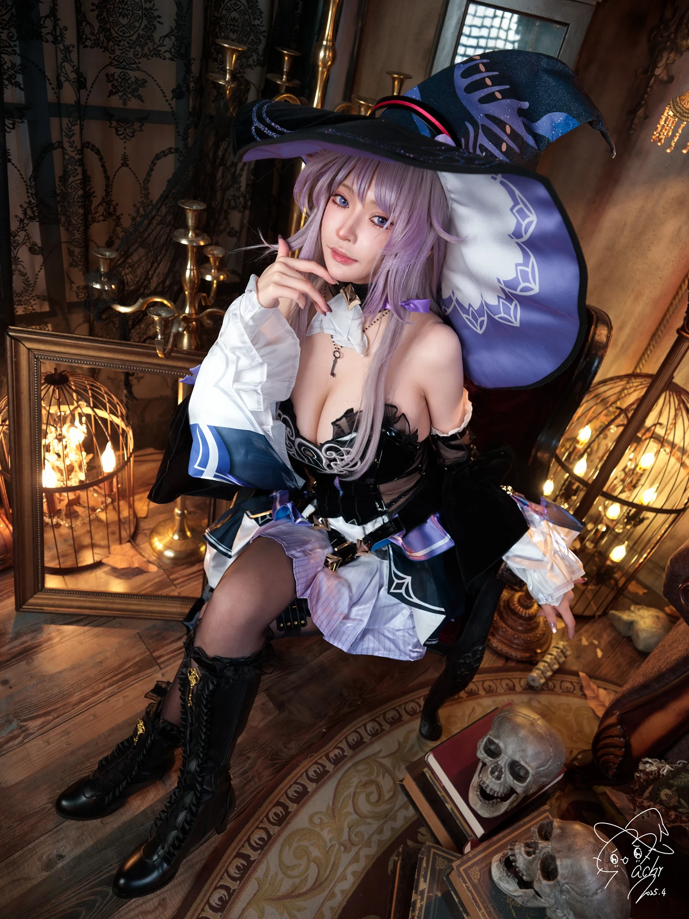 Cosplay Machi馬吉 – 大黑塔 The Herta - P6
