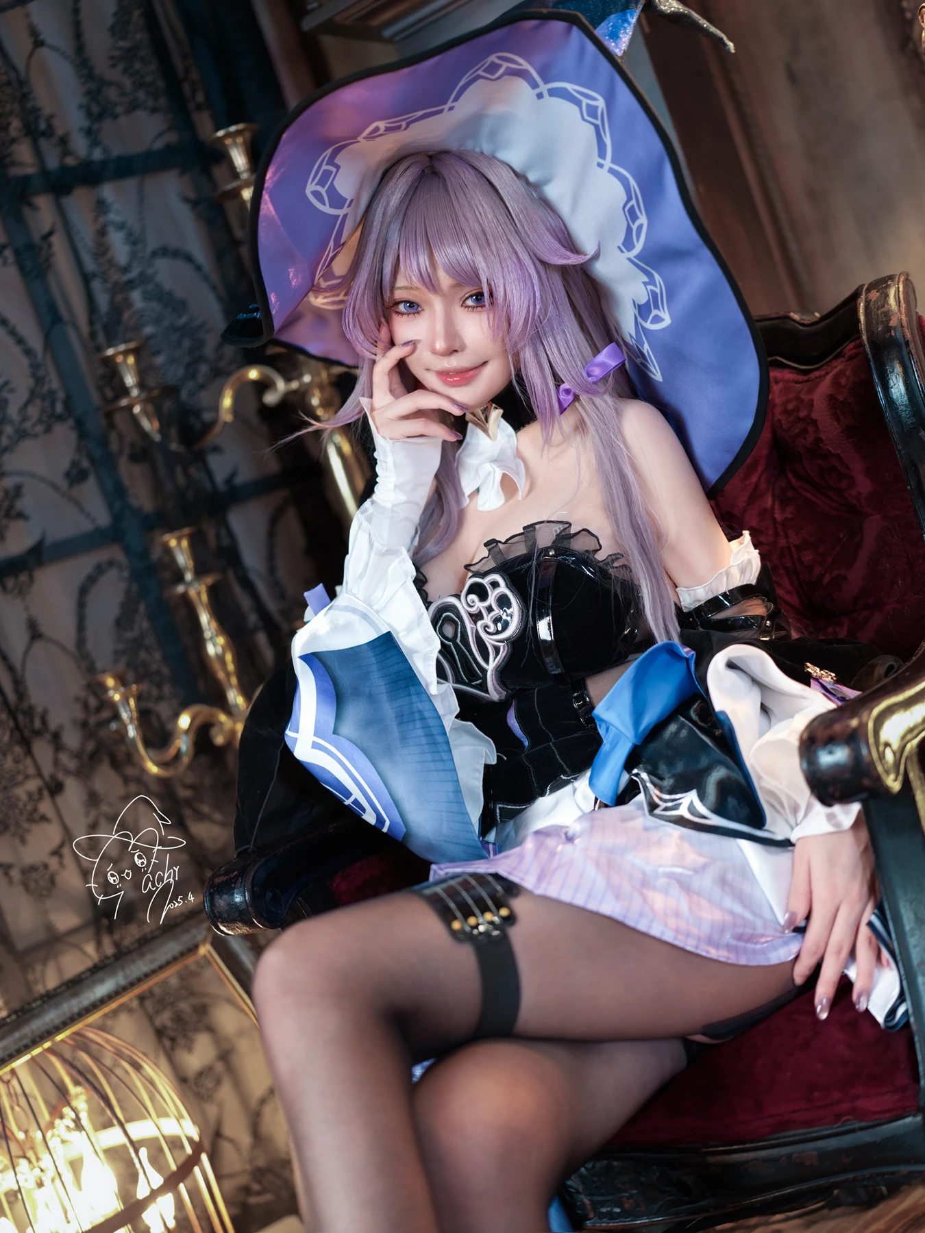 Cosplay Machi馬吉 – 大黑塔 The Herta - P7