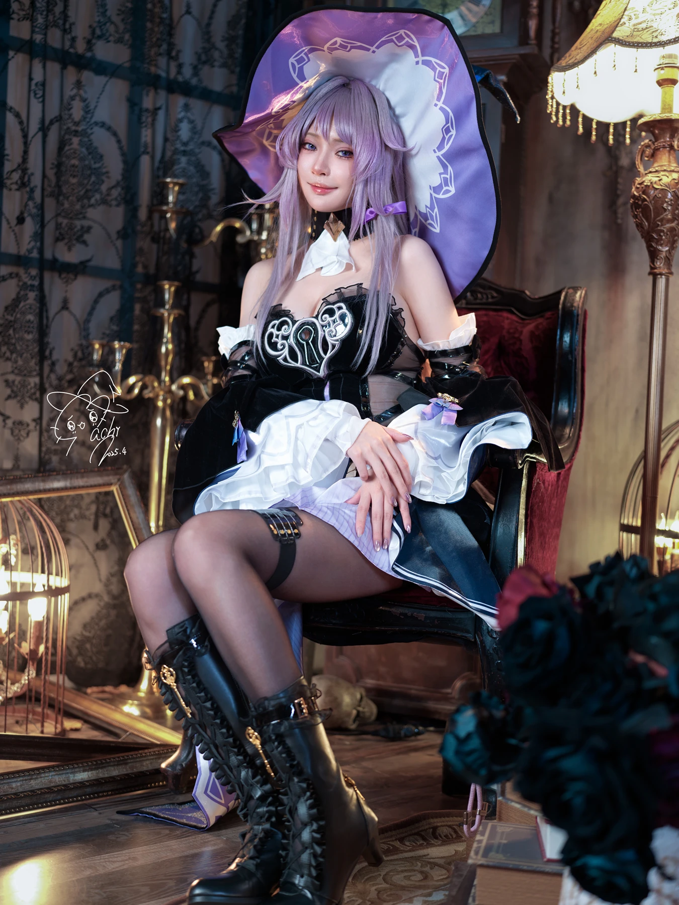 Cosplay Machi馬吉 – 大黑塔 The Herta - P8