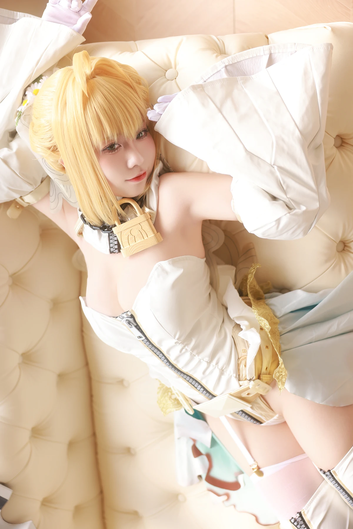 Cosplay G44不会受伤 – 尼禄花嫁 - P13