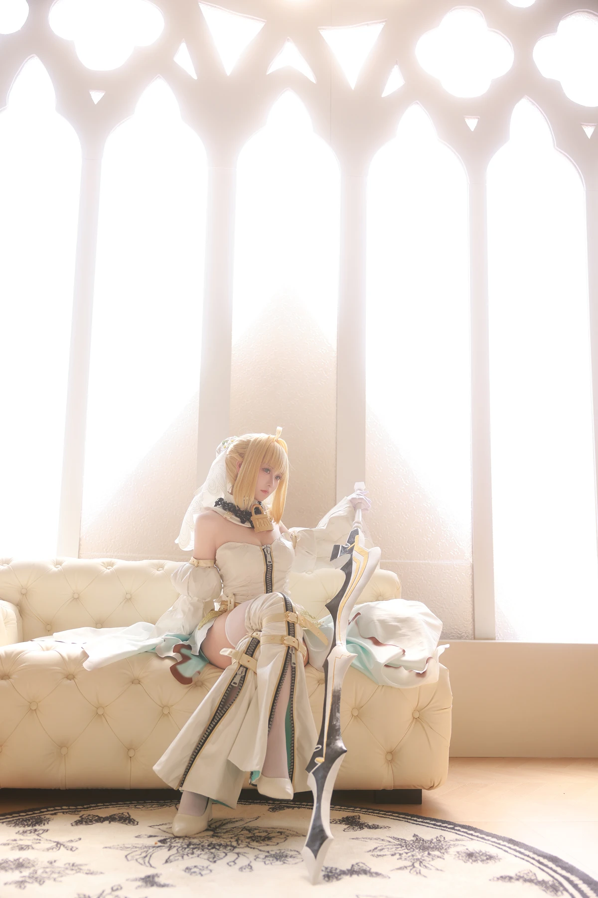 Cosplay G44不会受伤 – 尼禄花嫁 - P14