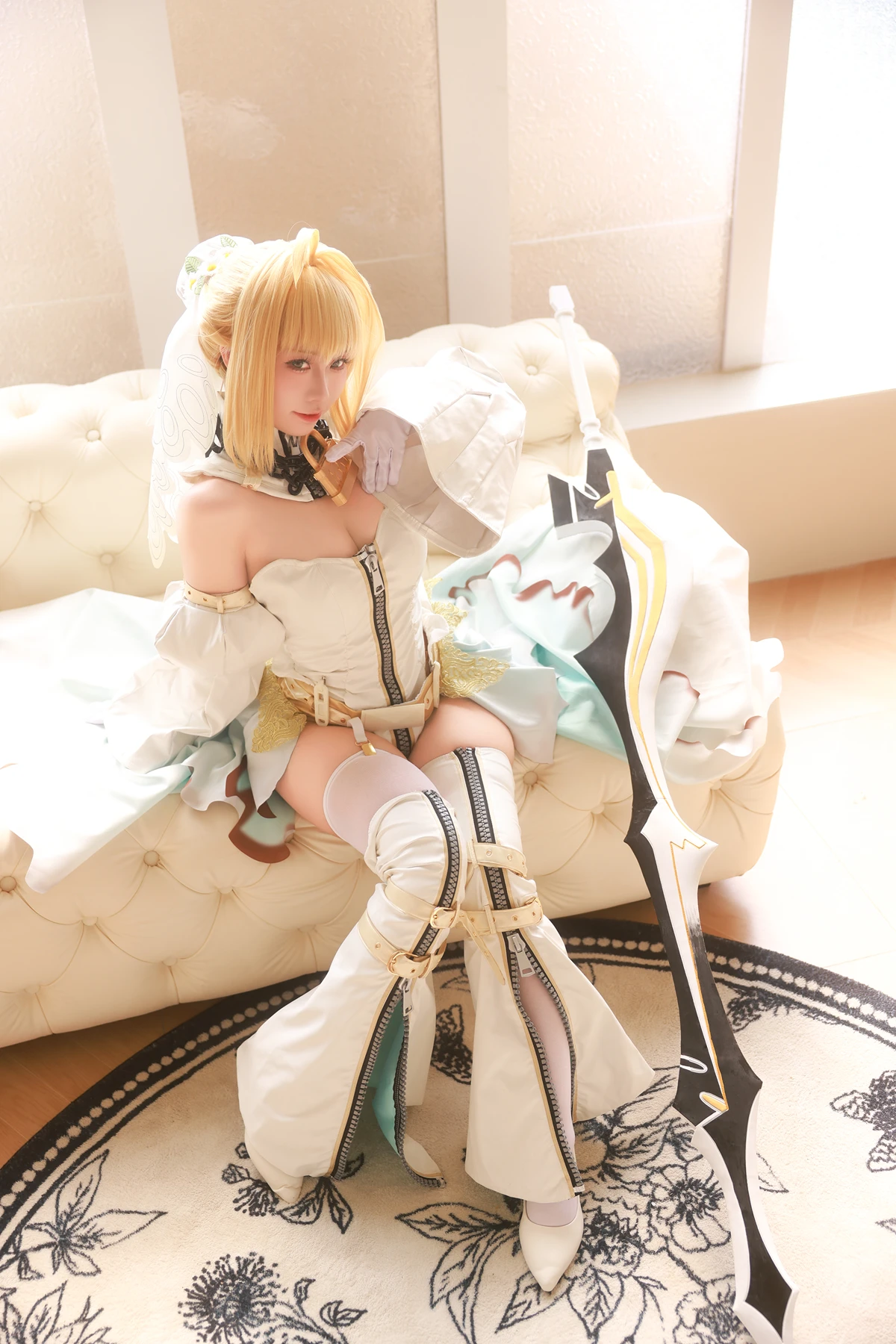 Cosplay G44不会受伤 – 尼禄花嫁 - P15