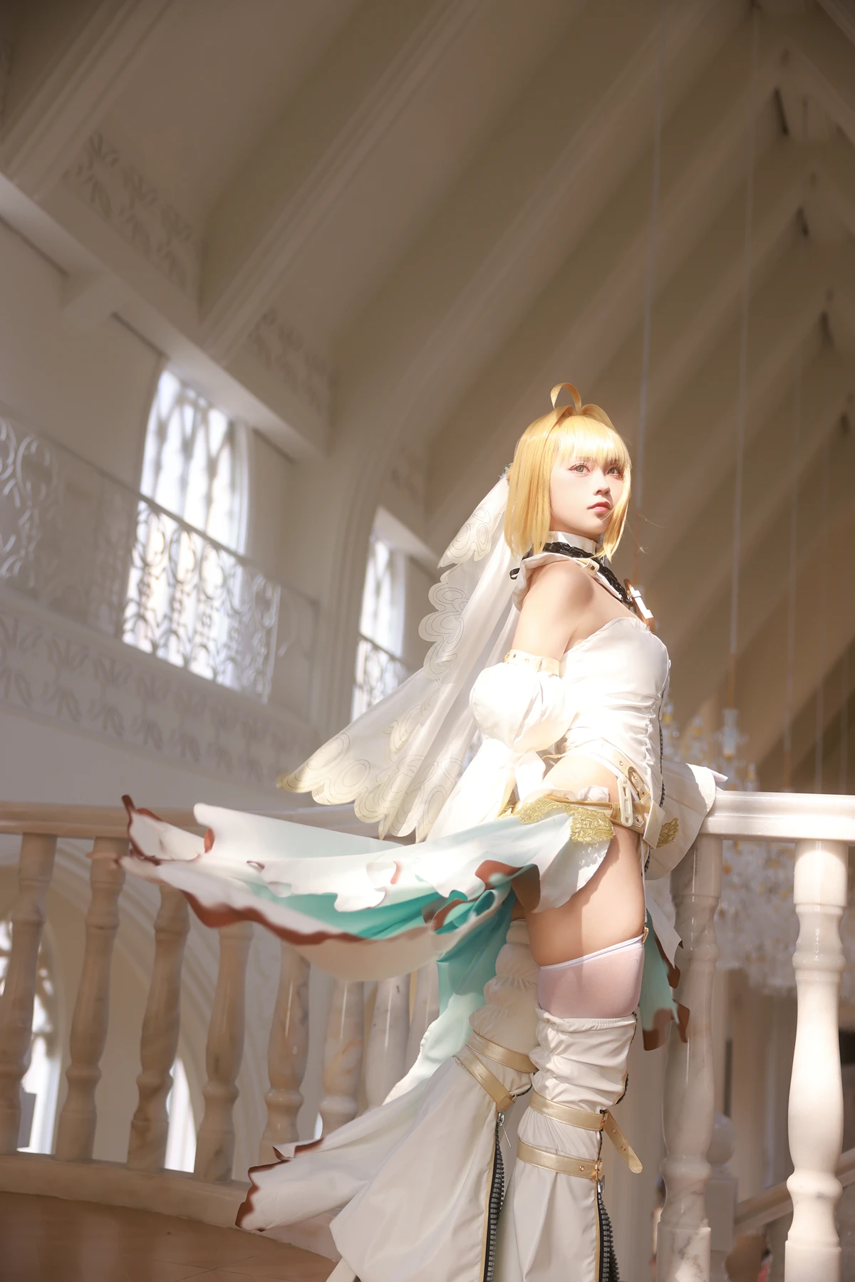 Cosplay G44不会受伤 – 尼禄花嫁 - P22