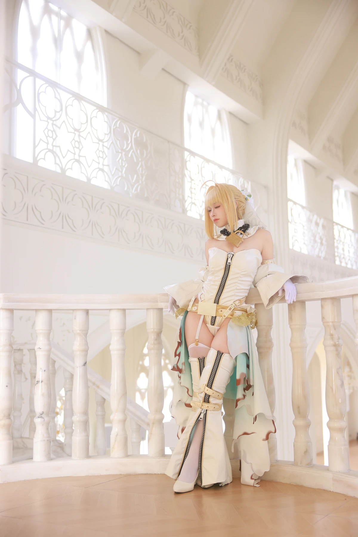 Cosplay G44不会受伤 – 尼禄花嫁 - P24