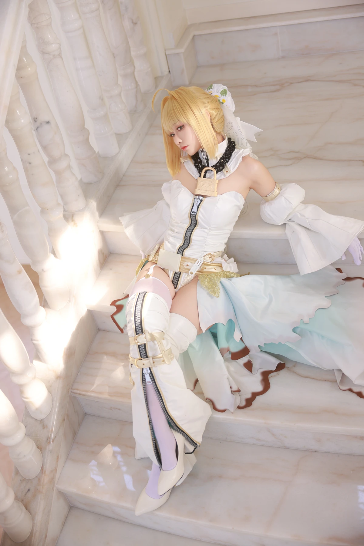 Cosplay G44不会受伤 – 尼禄花嫁 - P27