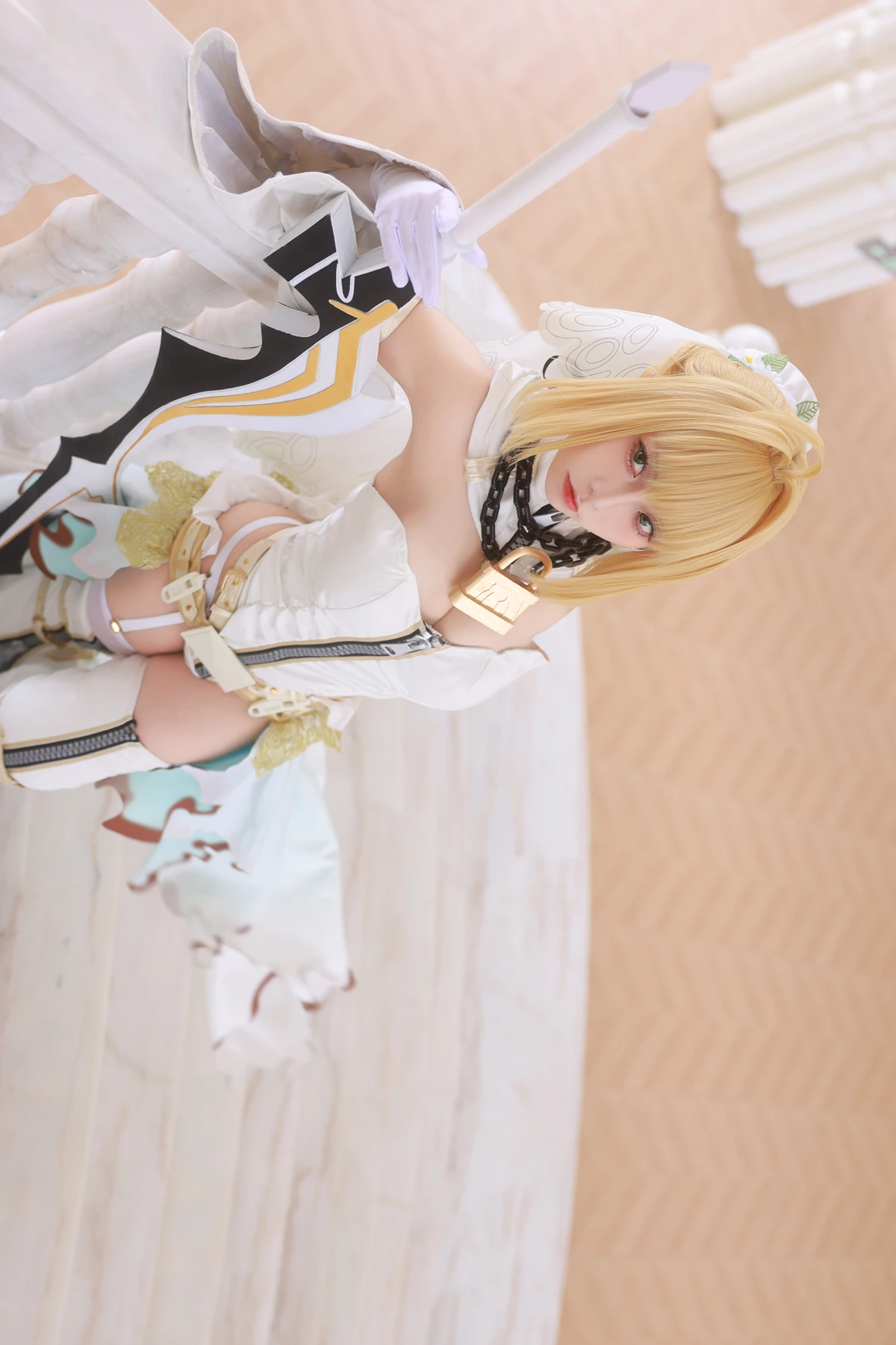 Cosplay G44不会受伤 – 尼禄花嫁 - P2