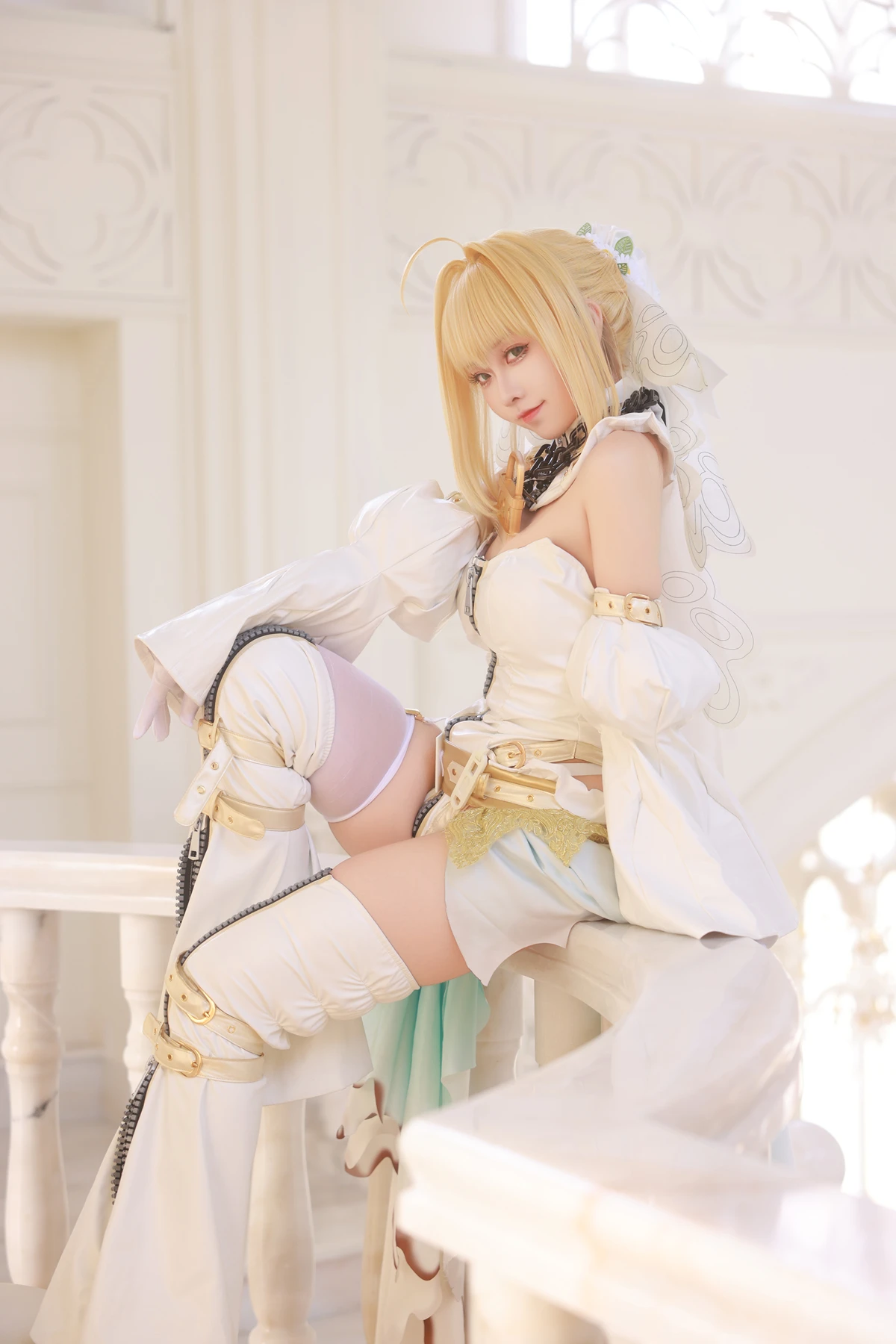 Cosplay G44不会受伤 – 尼禄花嫁 - P30