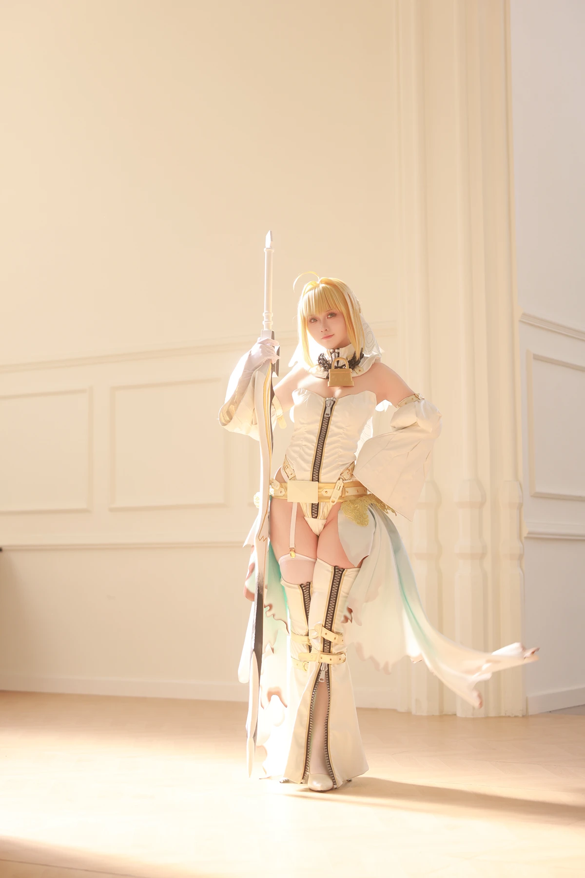Cosplay G44不会受伤 – 尼禄花嫁 - P33