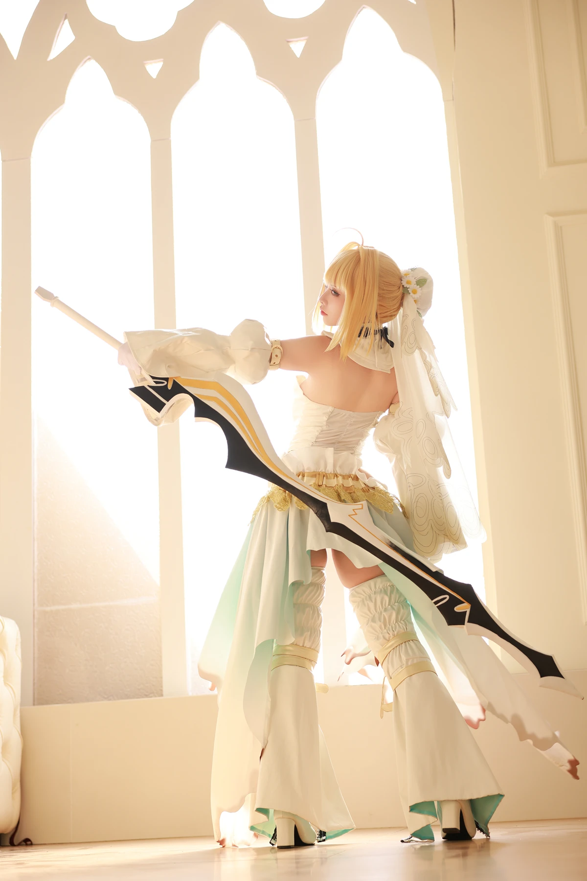 Cosplay G44不会受伤 – 尼禄花嫁 - P36