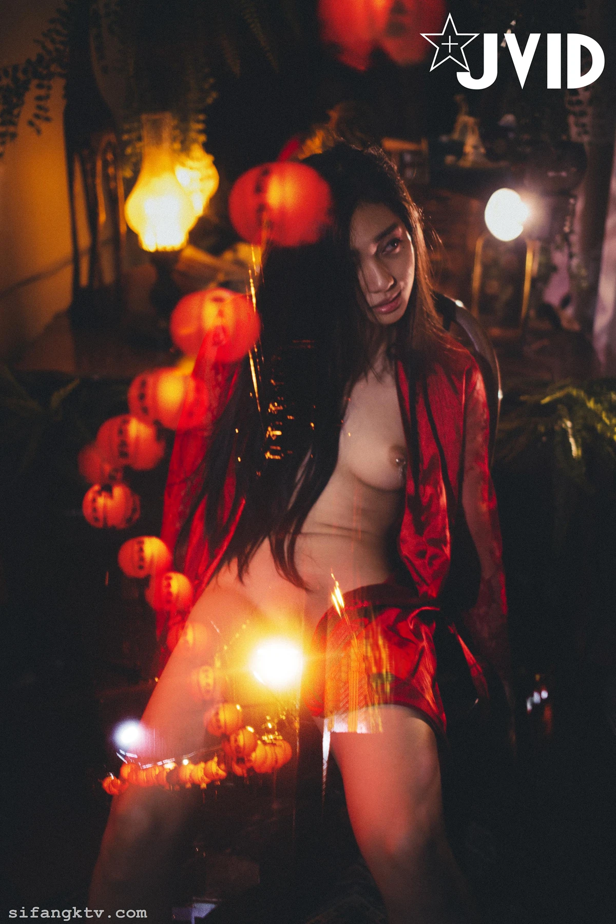 JVID 夏暮光 – 首本上空寫真 慾望之奴— Desire’s slave (or slut) Set.01 - P7