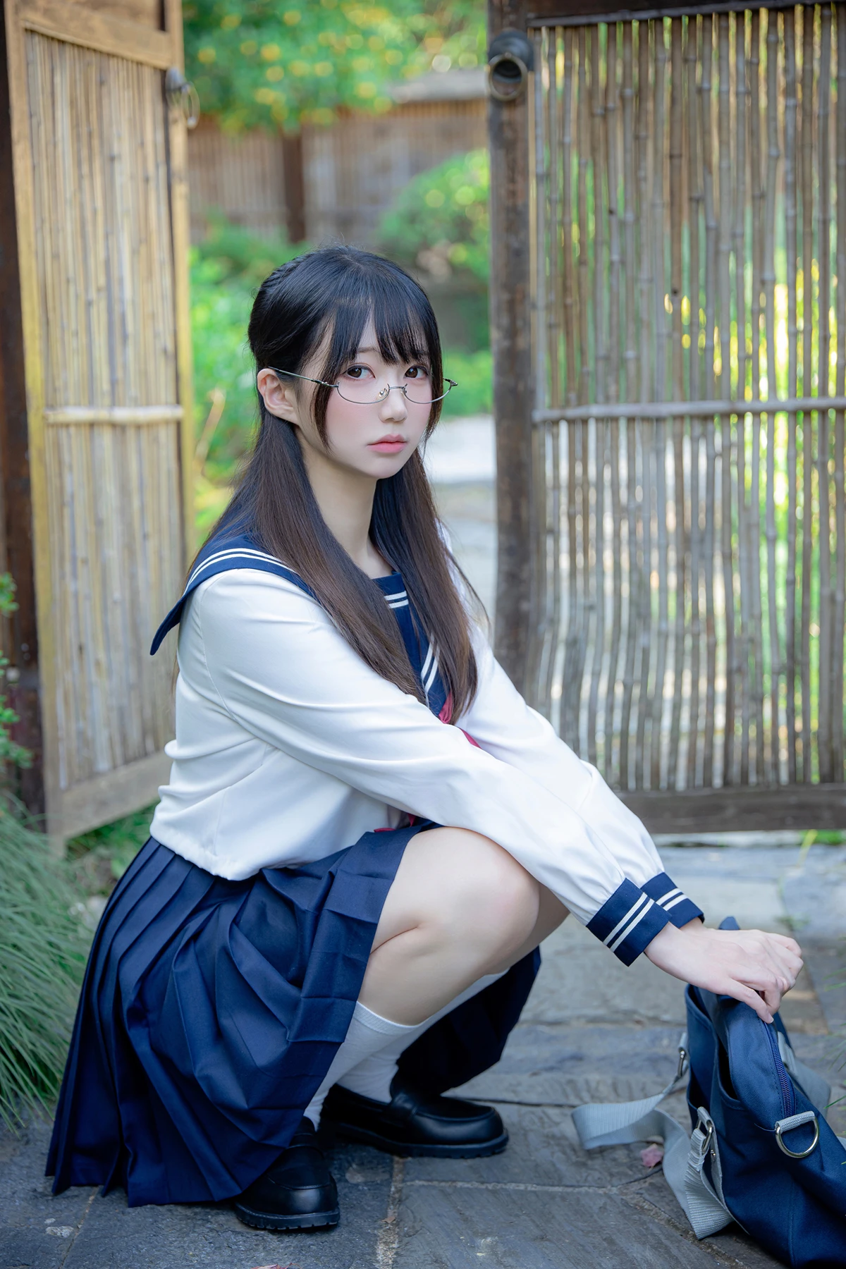 Cosplay Nagisa魔物喵 – 真面目な委員長 - P2