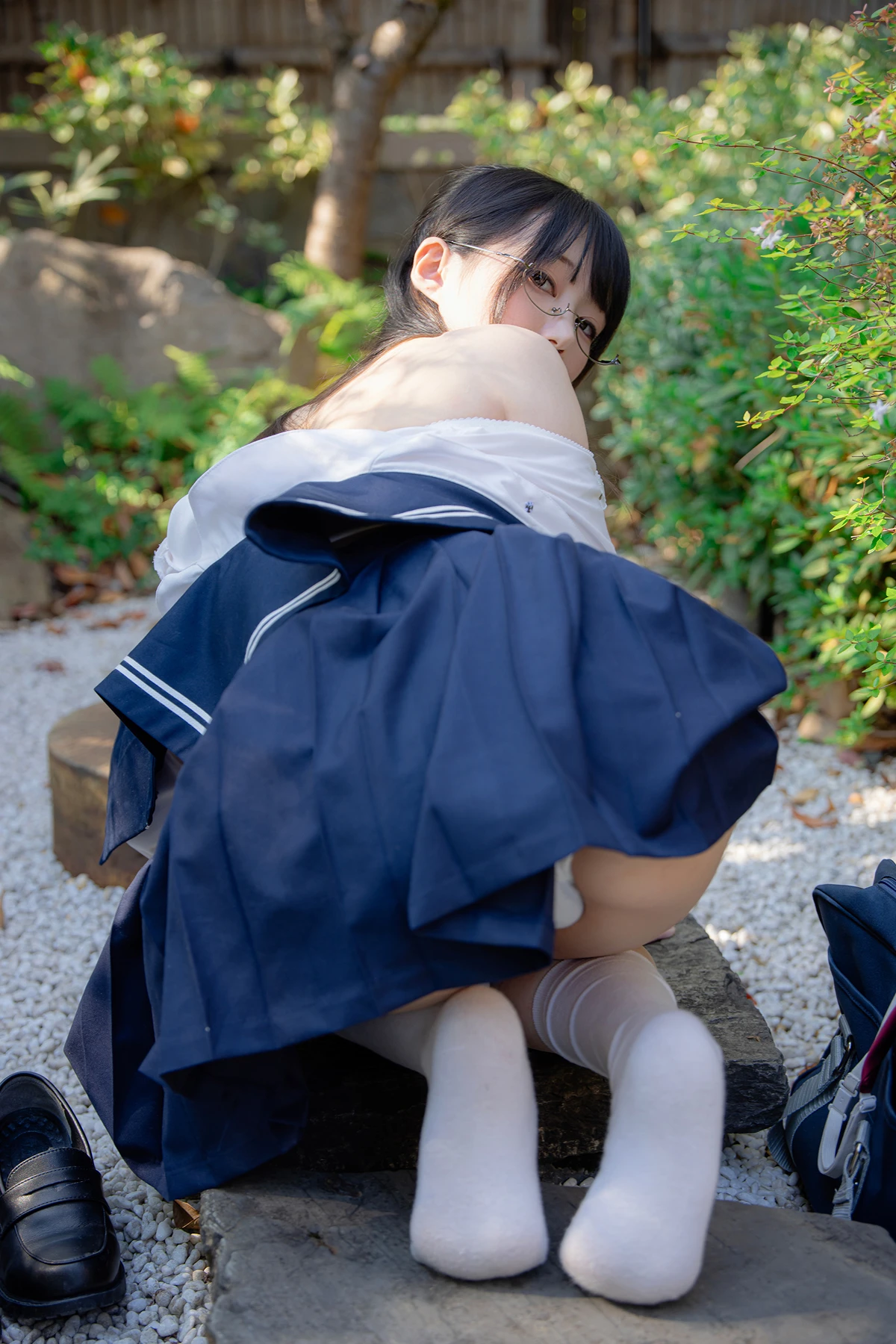 Cosplay Nagisa魔物喵 – 真面目な委員長 - P42