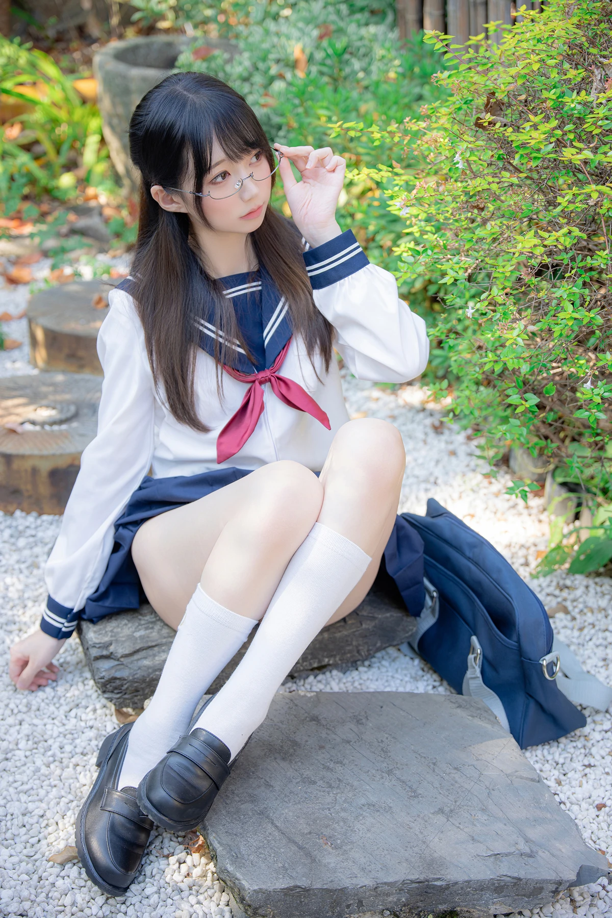 Cosplay Nagisa魔物喵 – 真面目な委員長 - P4