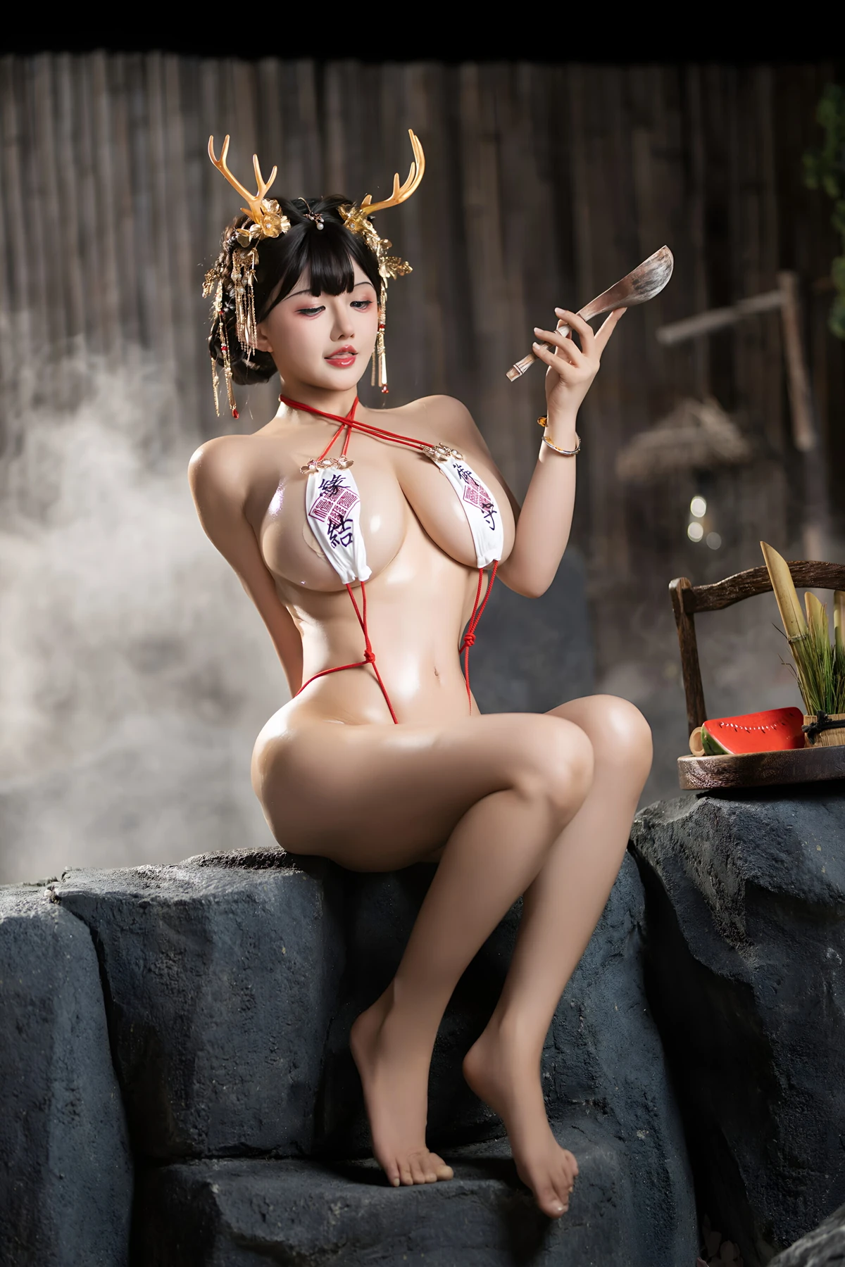 Cosplay 虎牙古阿扎 – 泉之龙精灵 - P27