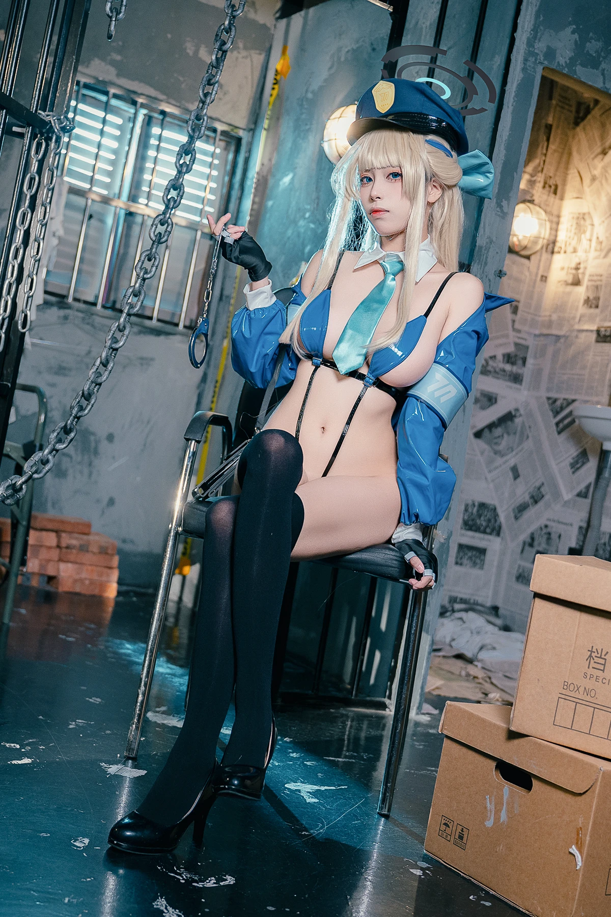 Cosplay 三無人型- 蔚蓝档案 飞鸟马时女警 - P3