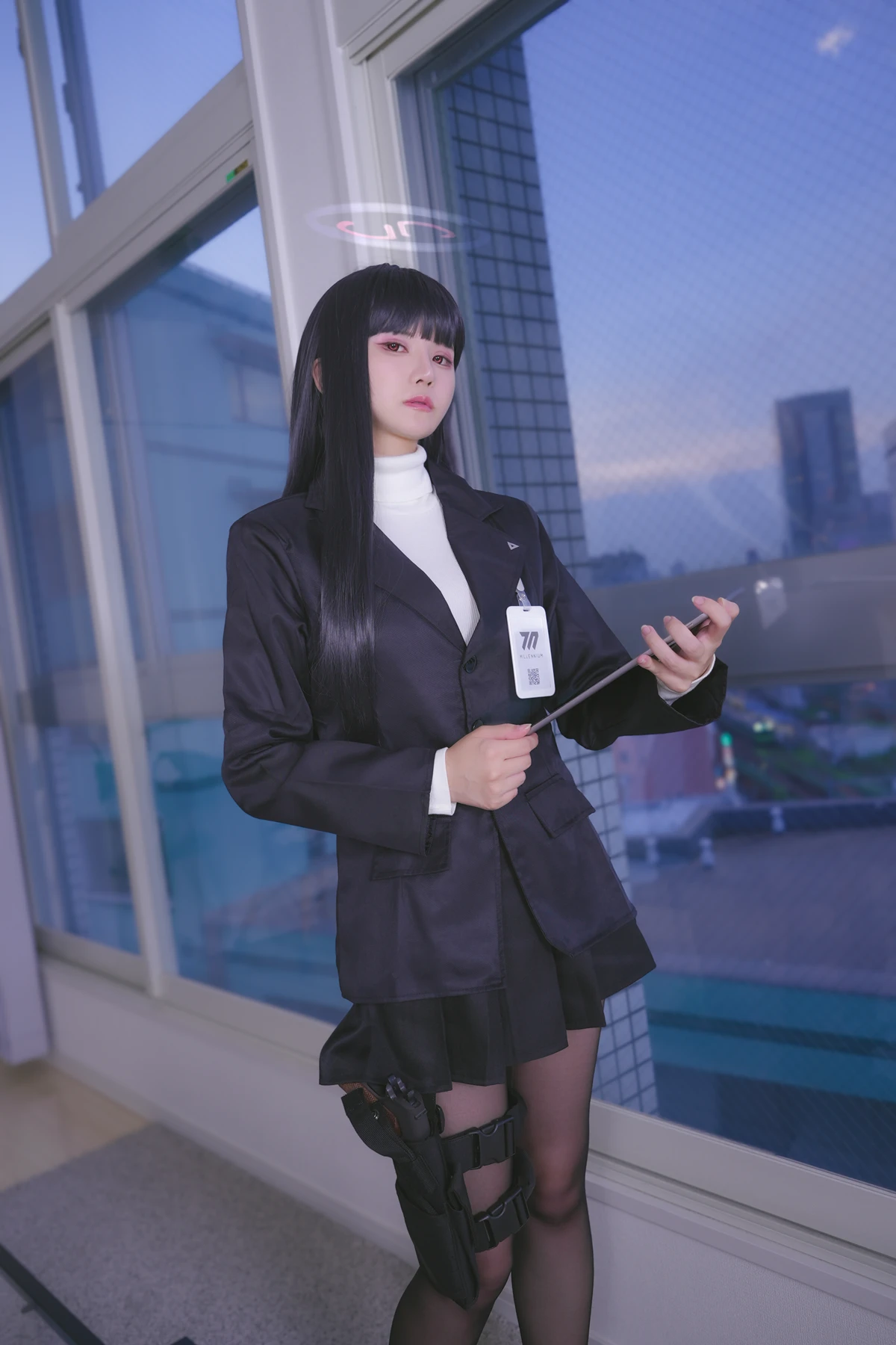 Cosplay 蒼馬月葵 – 調月リオ Set.02 - P1