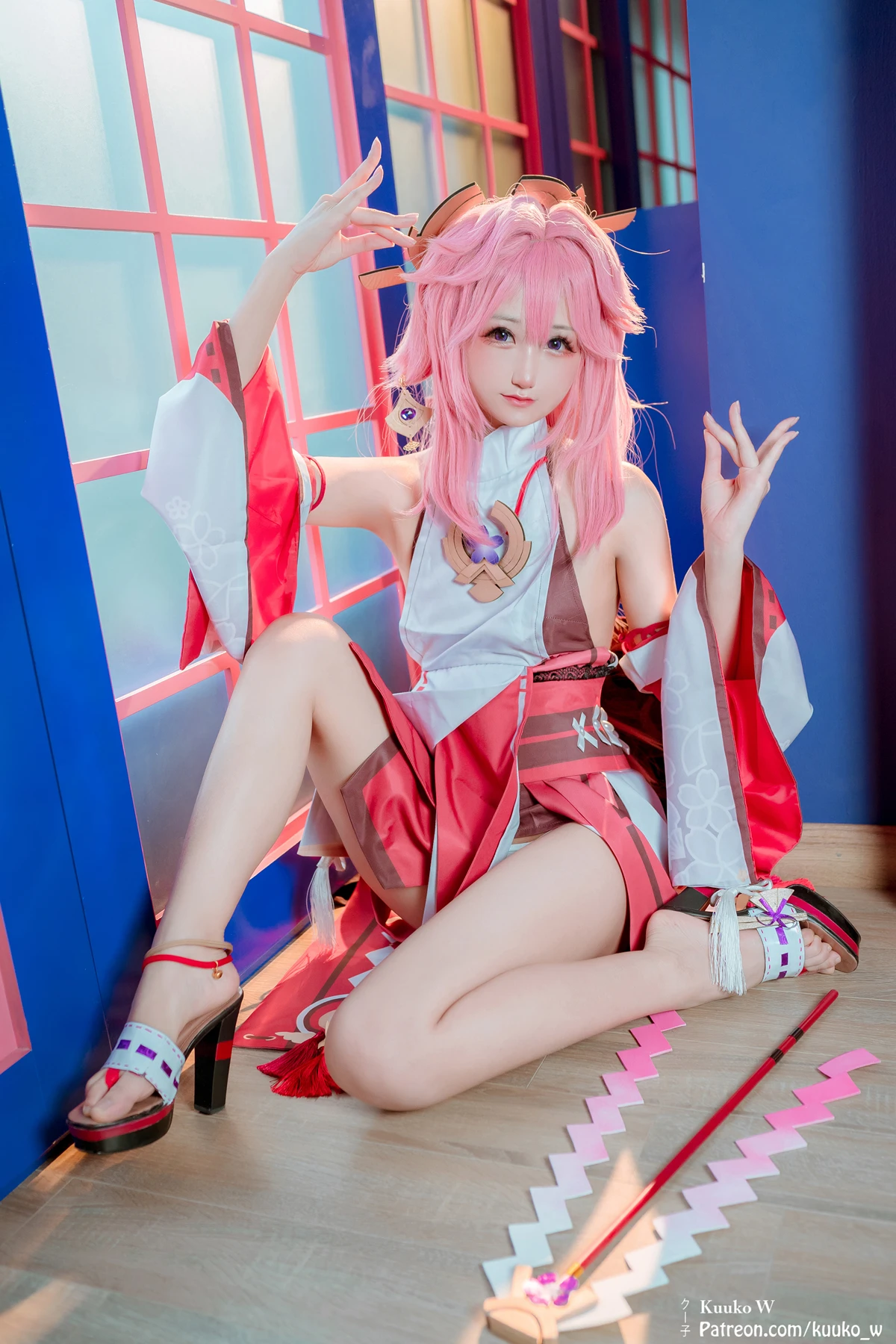 Cosplay KuukoW クー子 – Yae Miko - P2