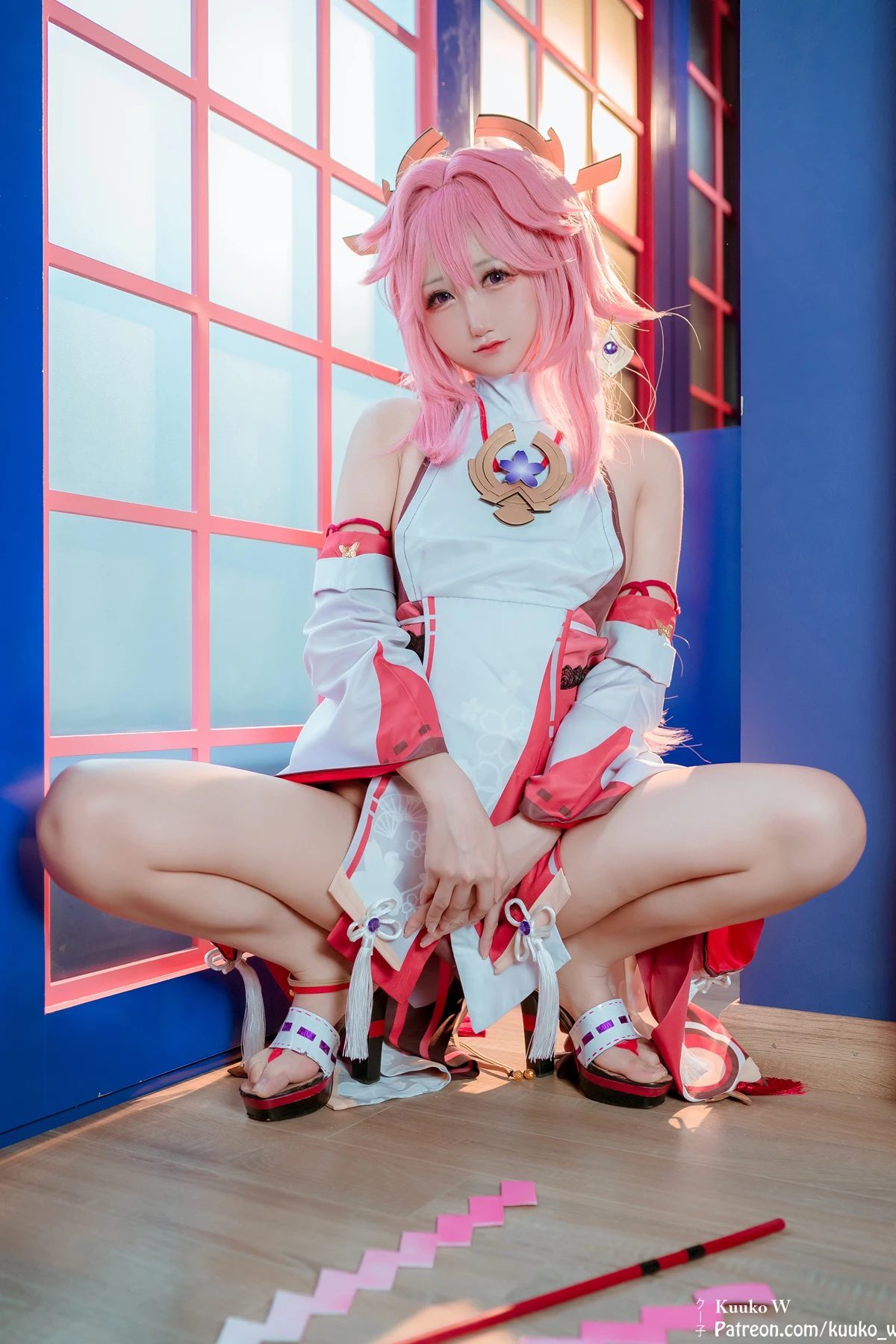 Cosplay KuukoW クー子 – Yae Miko - P4
