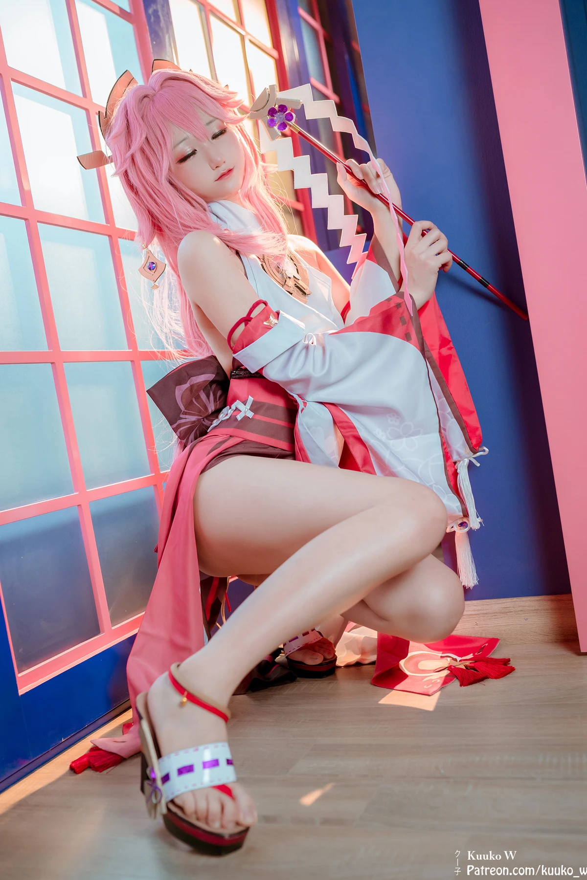 Cosplay KuukoW クー子 – Yae Miko - P6