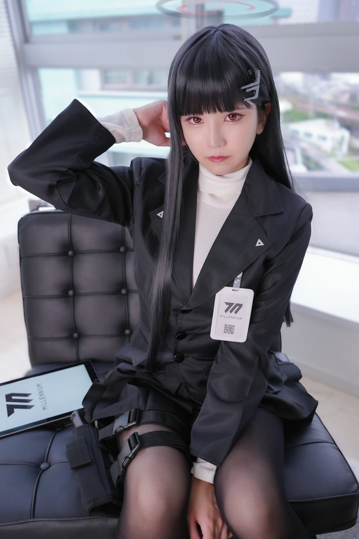 Cosplay 蒼馬月葵 – 調月リオ Set.03 - P9