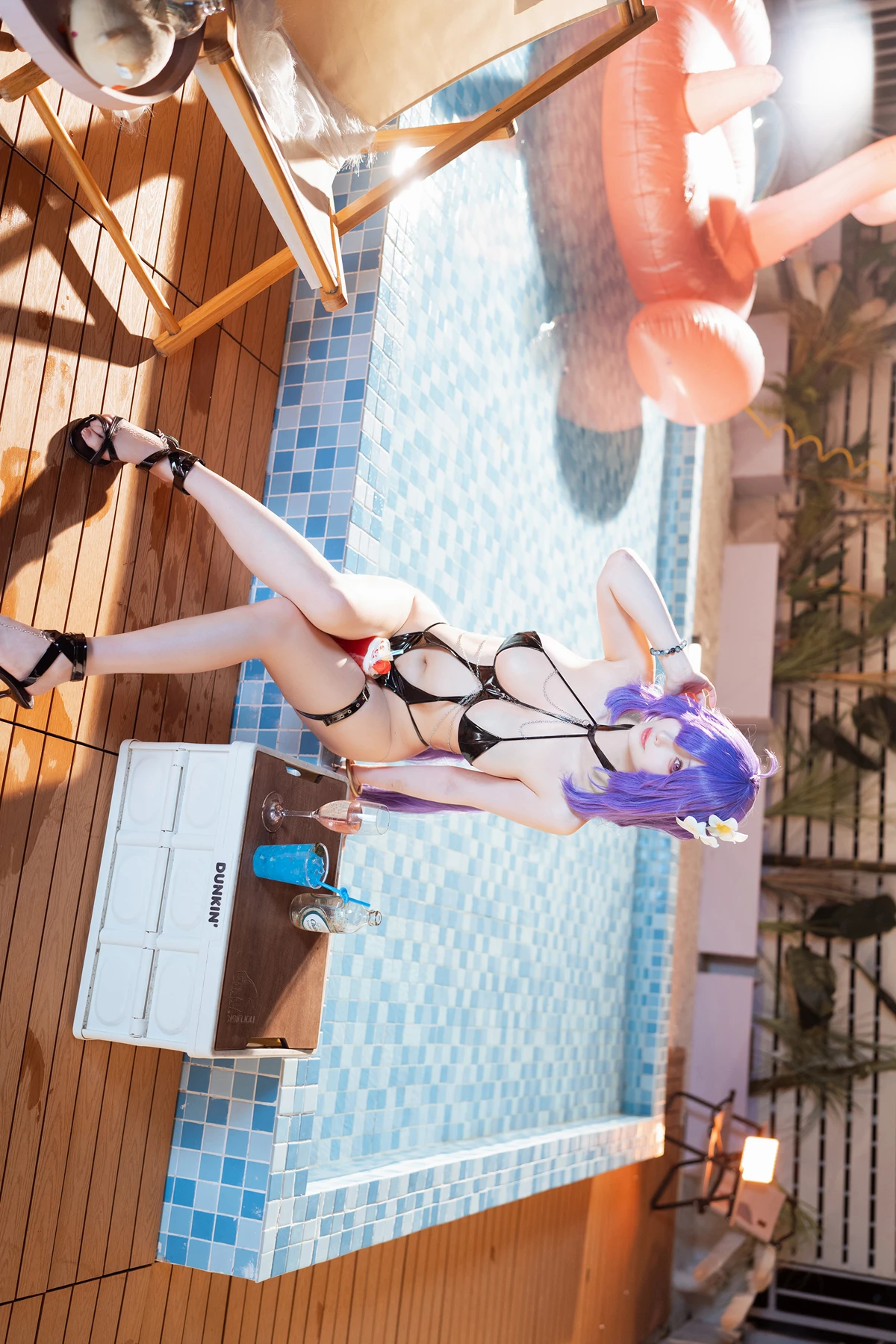 Cosplay Rioko凉凉子 – 痴女莫加多尔 - P4