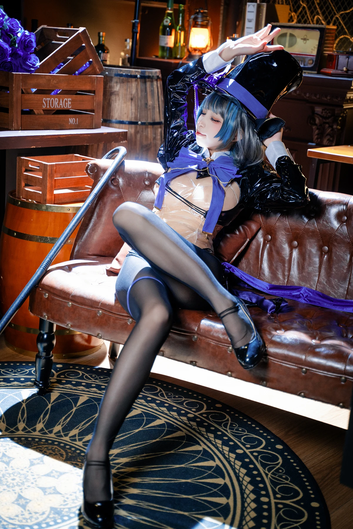 Cosplay 三無人型 – 碧蓝航线 柴郡绚烂夜梦 - P26