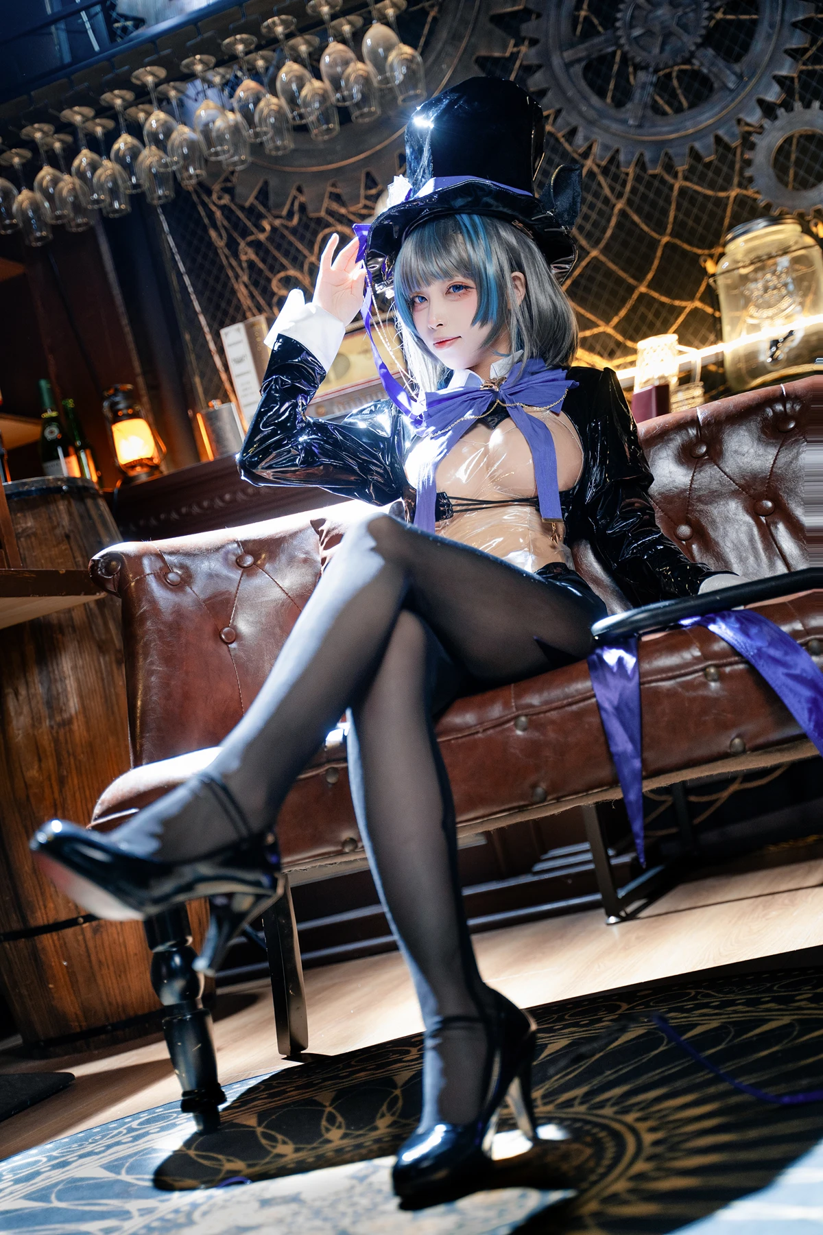 Cosplay 三無人型 – 碧蓝航线 柴郡绚烂夜梦 - P8