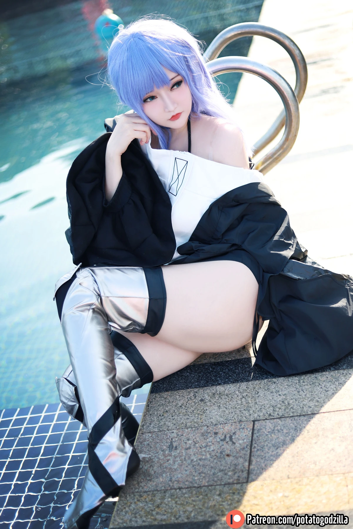 Cosplay Potato Godzilla – 泳装 Meltryllis - P9