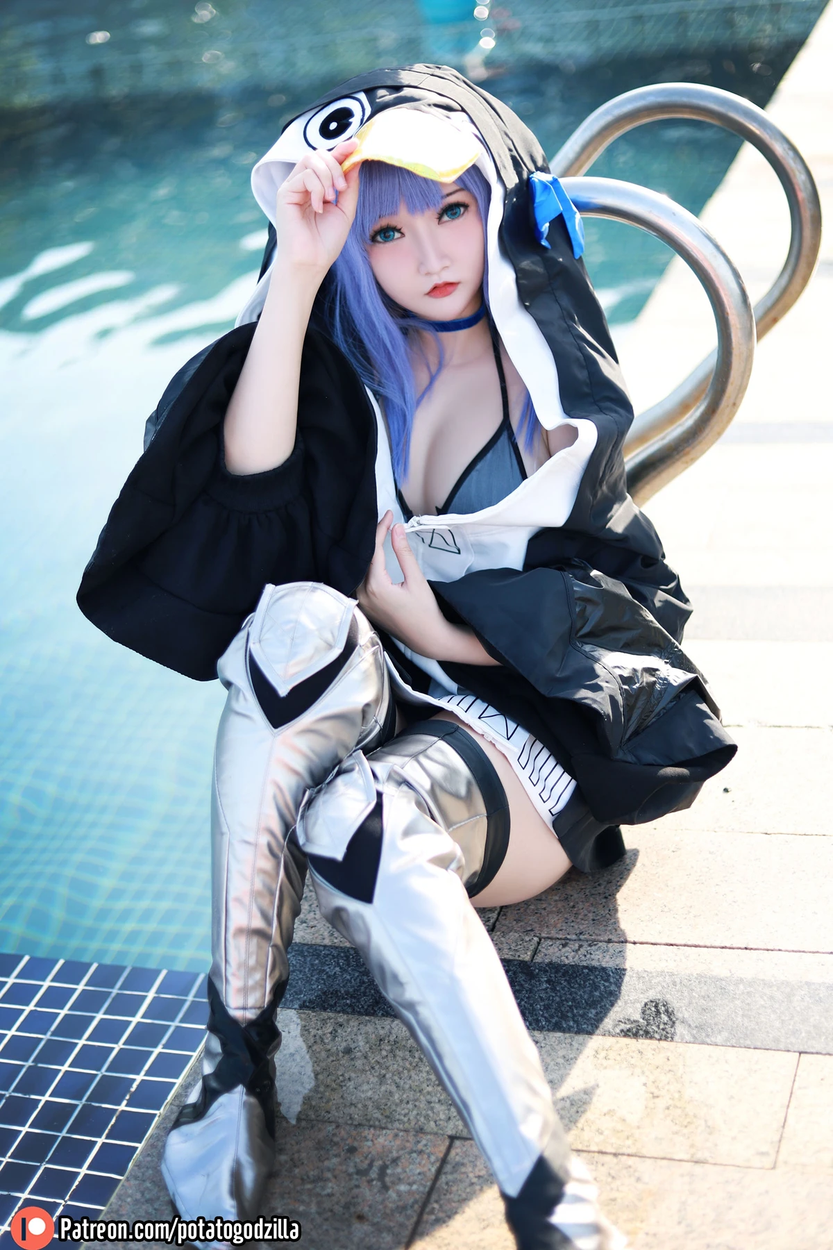 Cosplay Potato Godzilla – 泳装 Meltryllis - P12