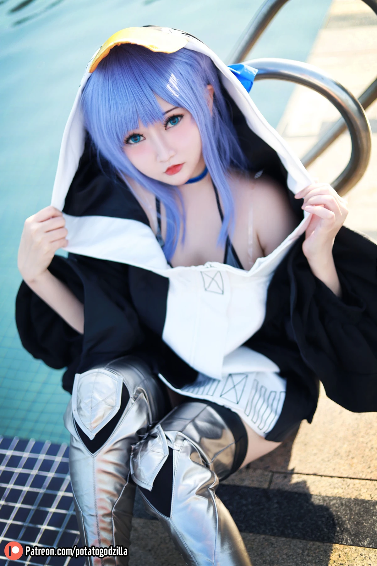 Cosplay Potato Godzilla – 泳装 Meltryllis - P13
