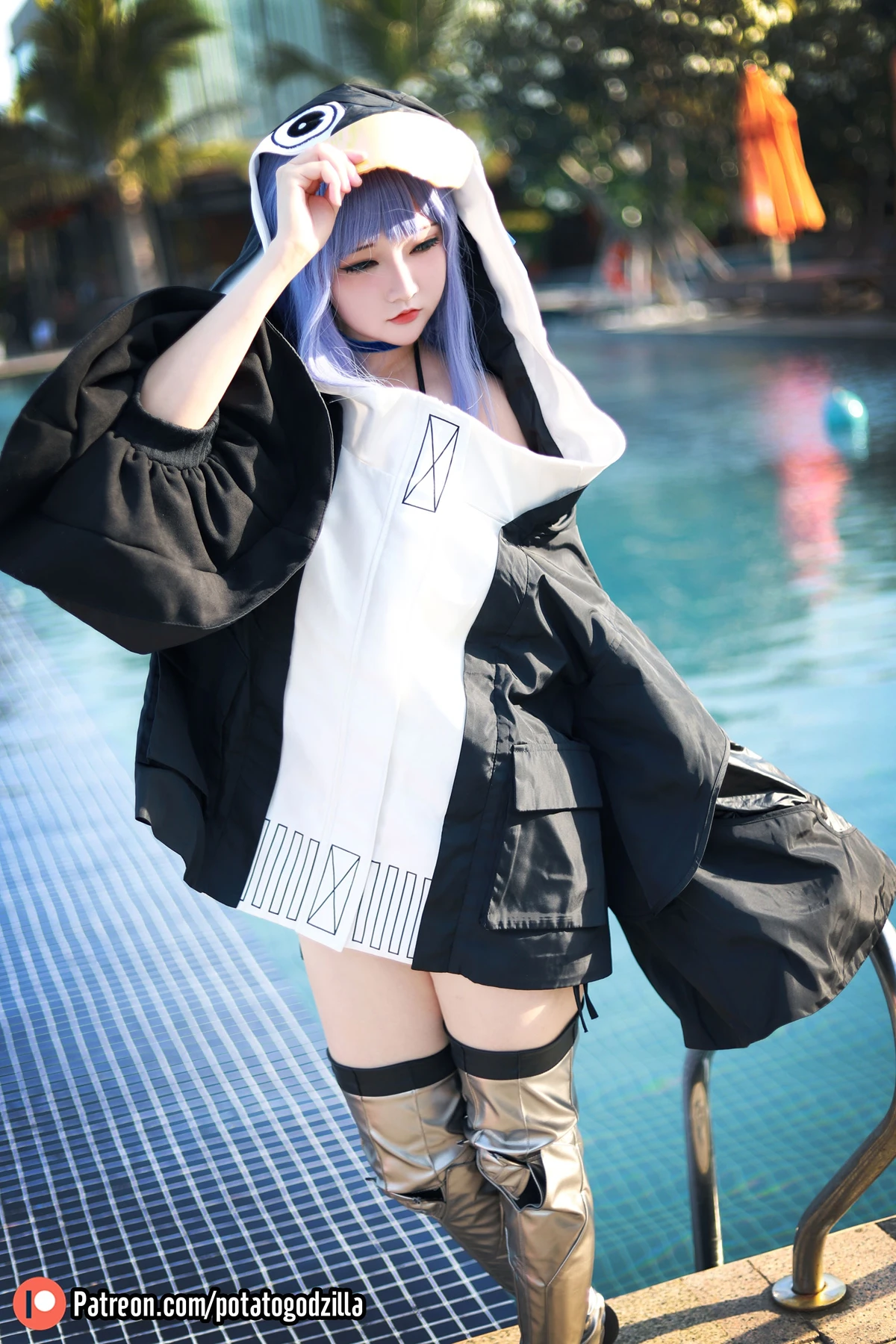 Cosplay Potato Godzilla – 泳装 Meltryllis - P14