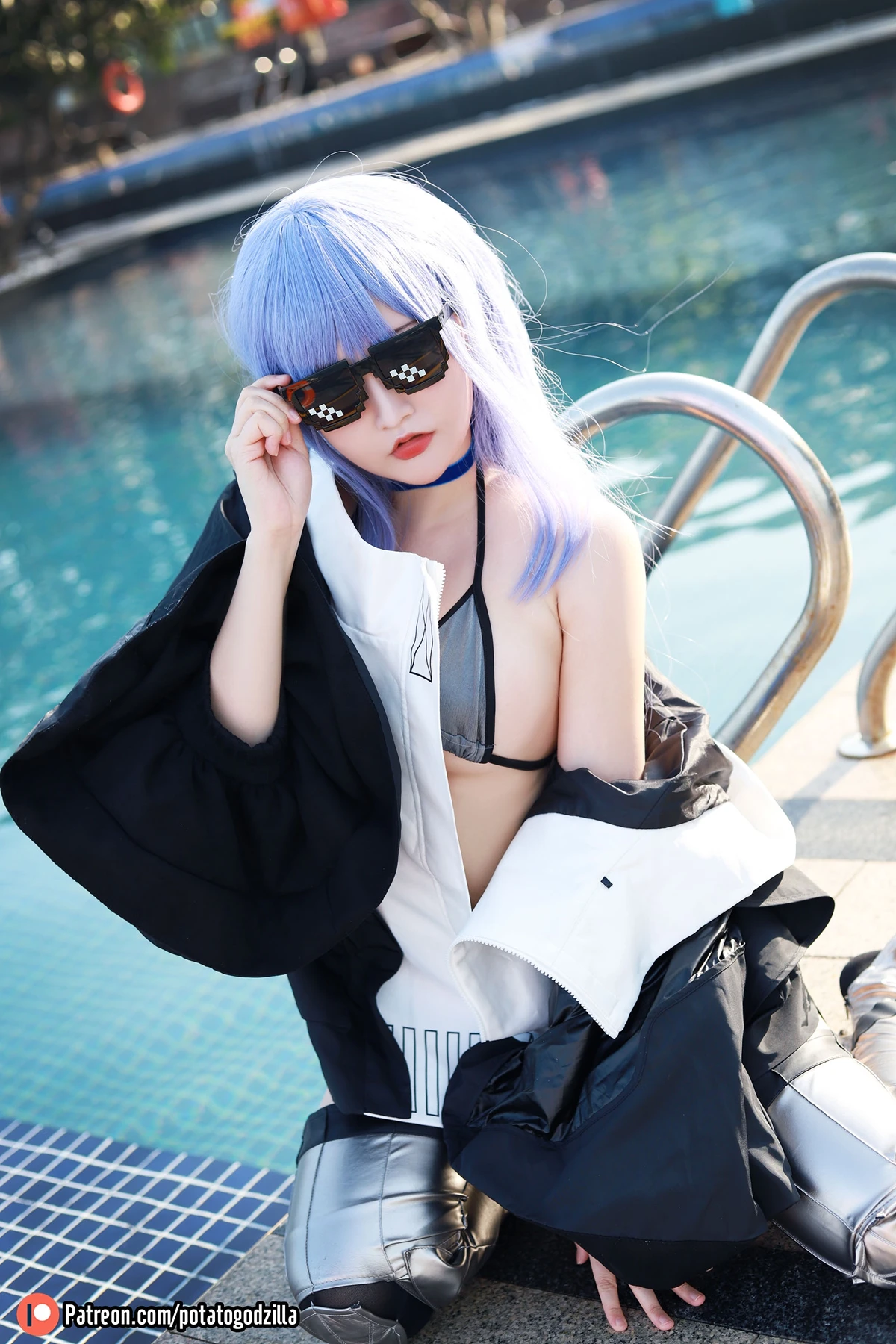 Cosplay Potato Godzilla – 泳装 Meltryllis - P18