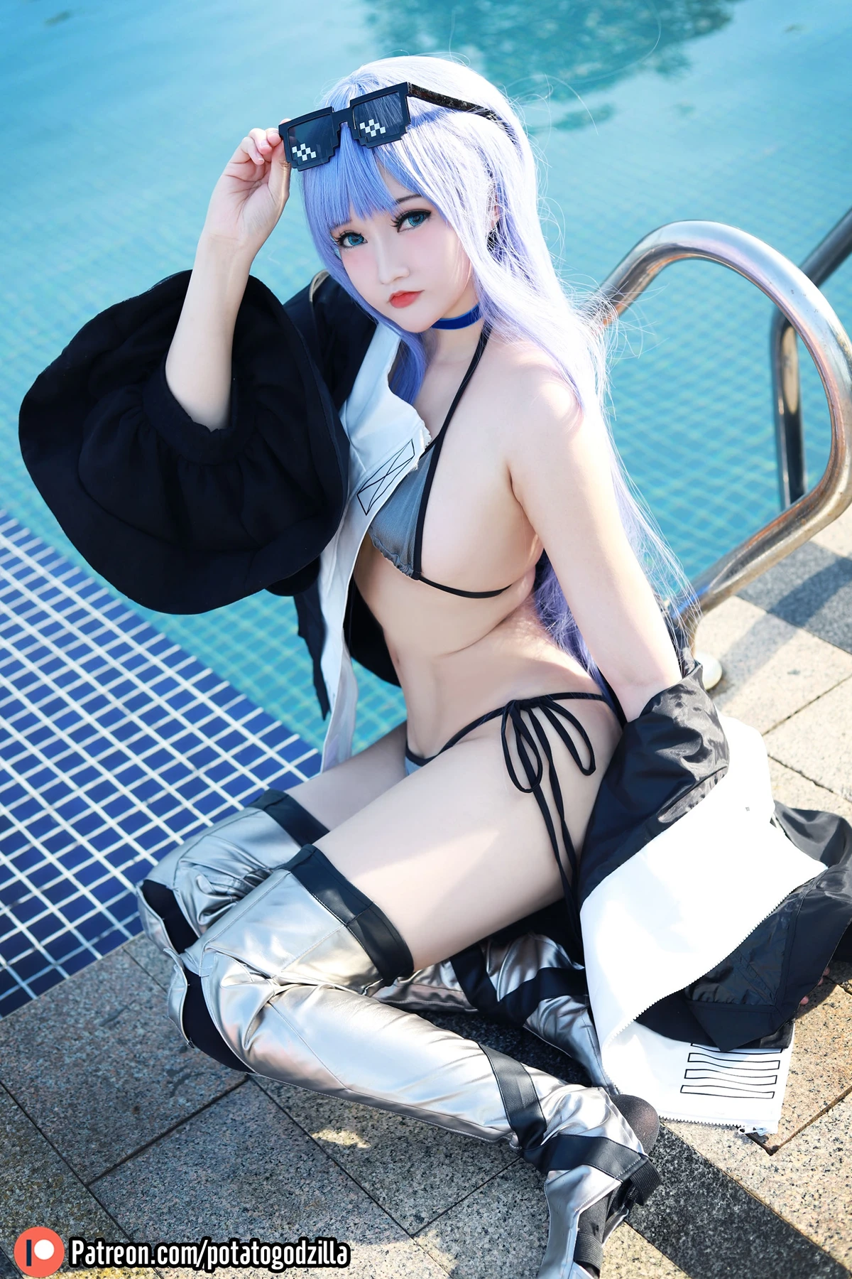 Cosplay Potato Godzilla – 泳装 Meltryllis - P20