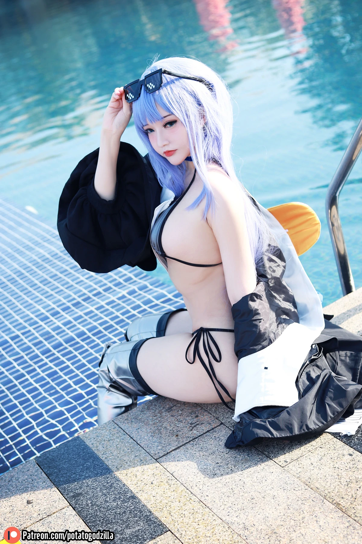 Cosplay Potato Godzilla – 泳装 Meltryllis - P21