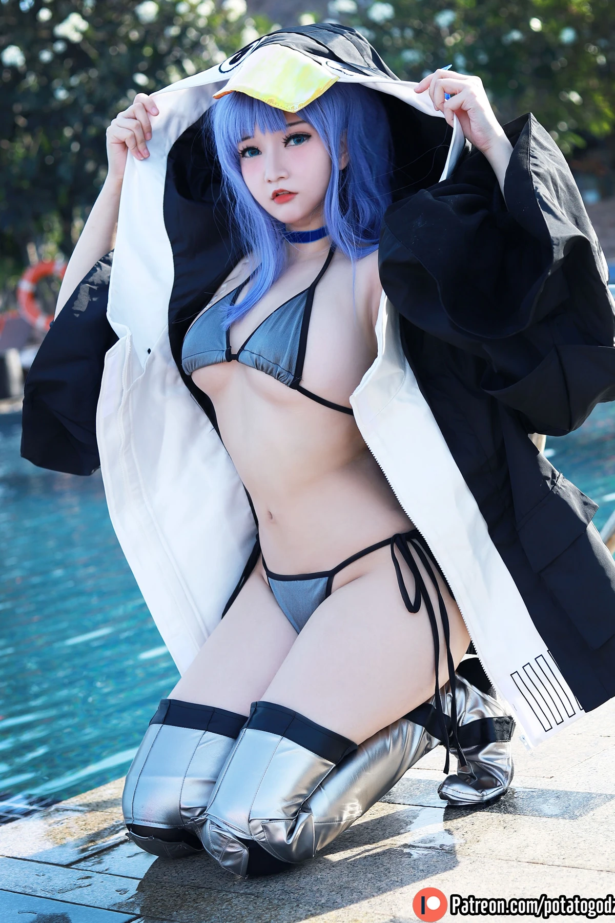 Cosplay Potato Godzilla – 泳装 Meltryllis - P22