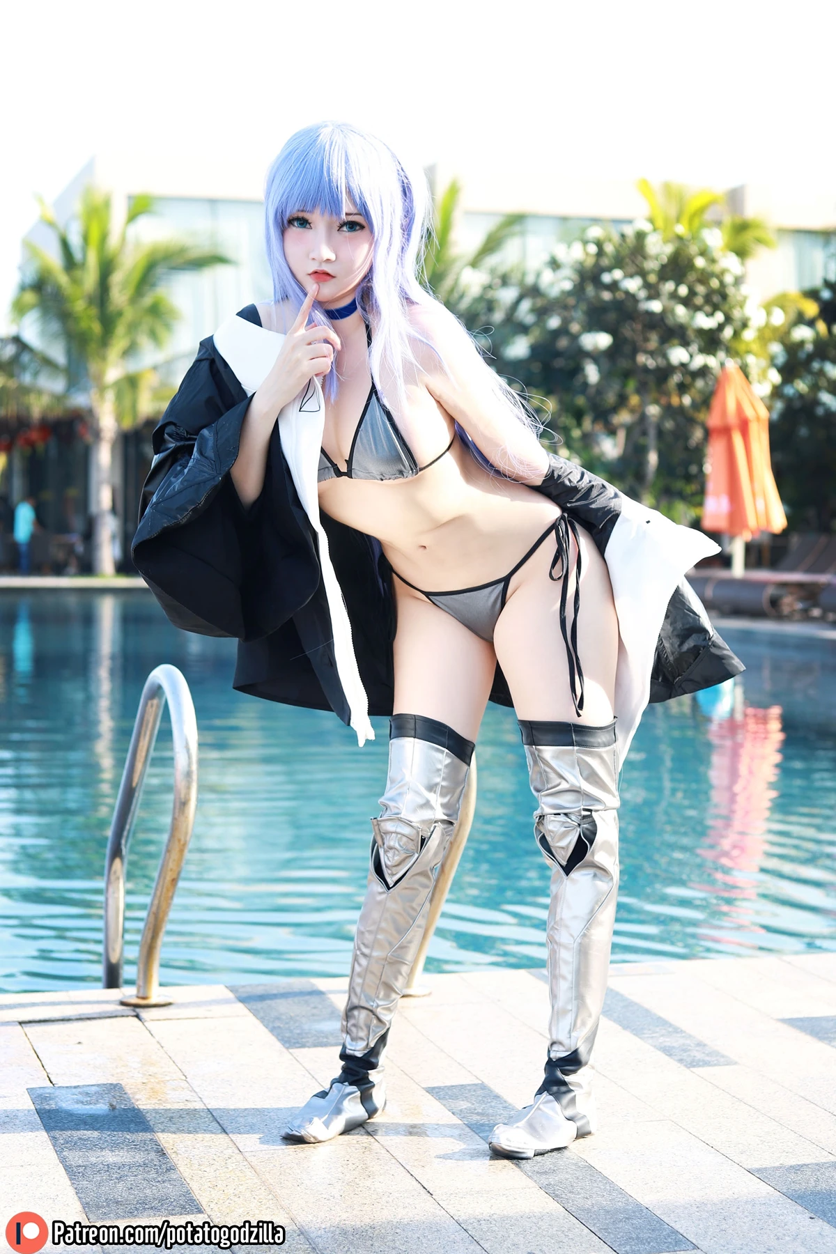 Cosplay Potato Godzilla – 泳装 Meltryllis - P27