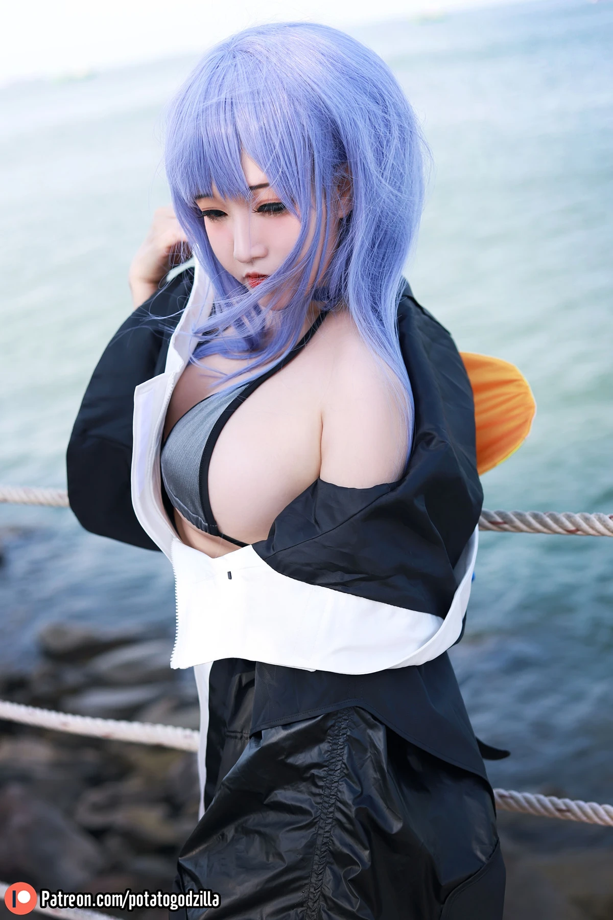 Cosplay Potato Godzilla – 泳装 Meltryllis - P31
