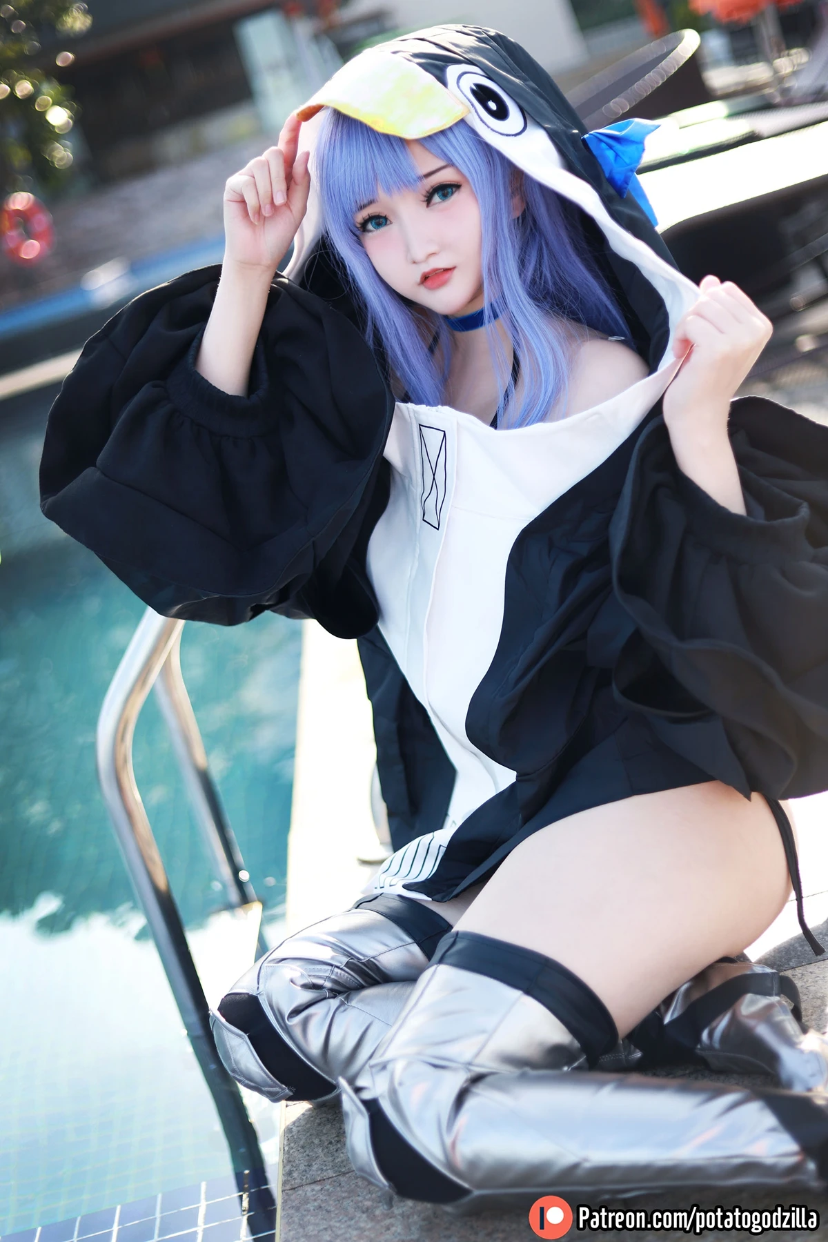 Cosplay Potato Godzilla – 泳装 Meltryllis - P6
