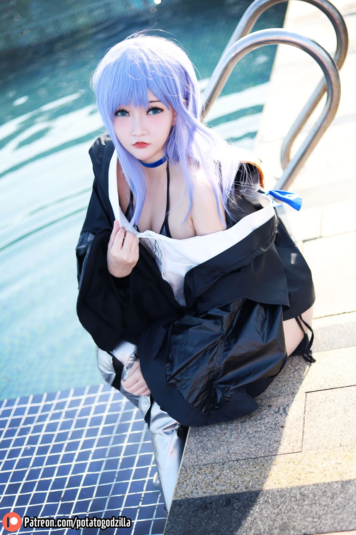 Cosplay Potato Godzilla – 泳装 Meltryllis - P8