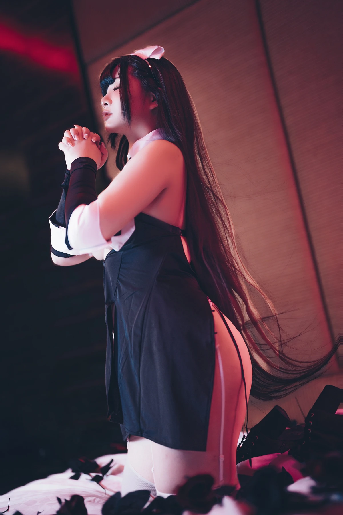 Cosplay 落落Raku – 修女与魔鬼 - P30