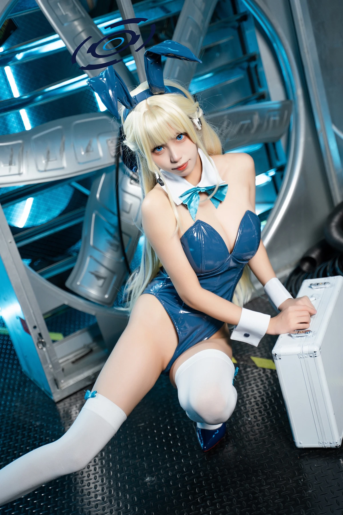 Cosplay 三無人型 – 蔚蓝档案 飞鸟马时兔女郎 - P11