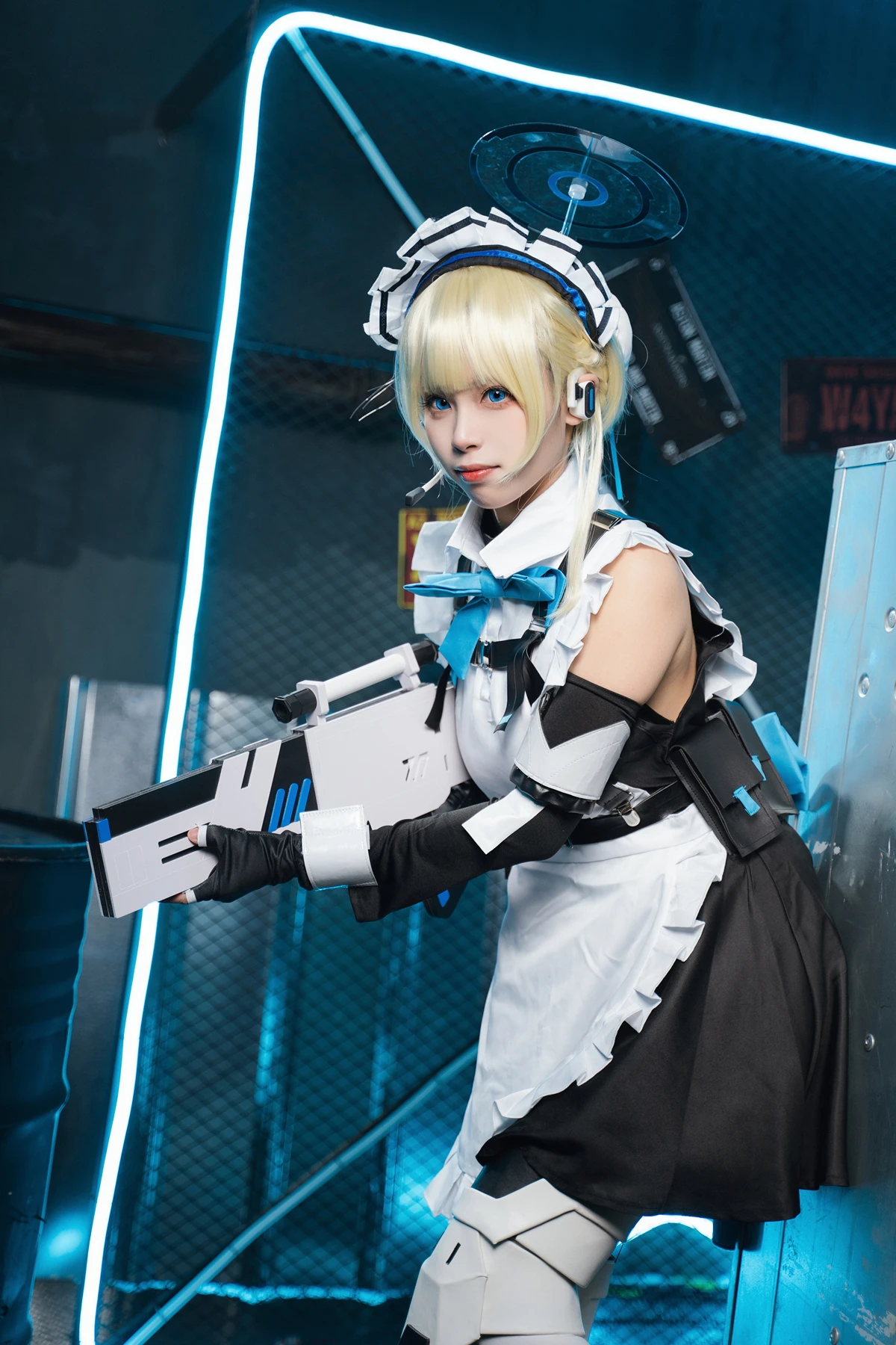 Cosplay 三無人型 – 蔚蓝档案 飞鸟马时兔女郎 - P41