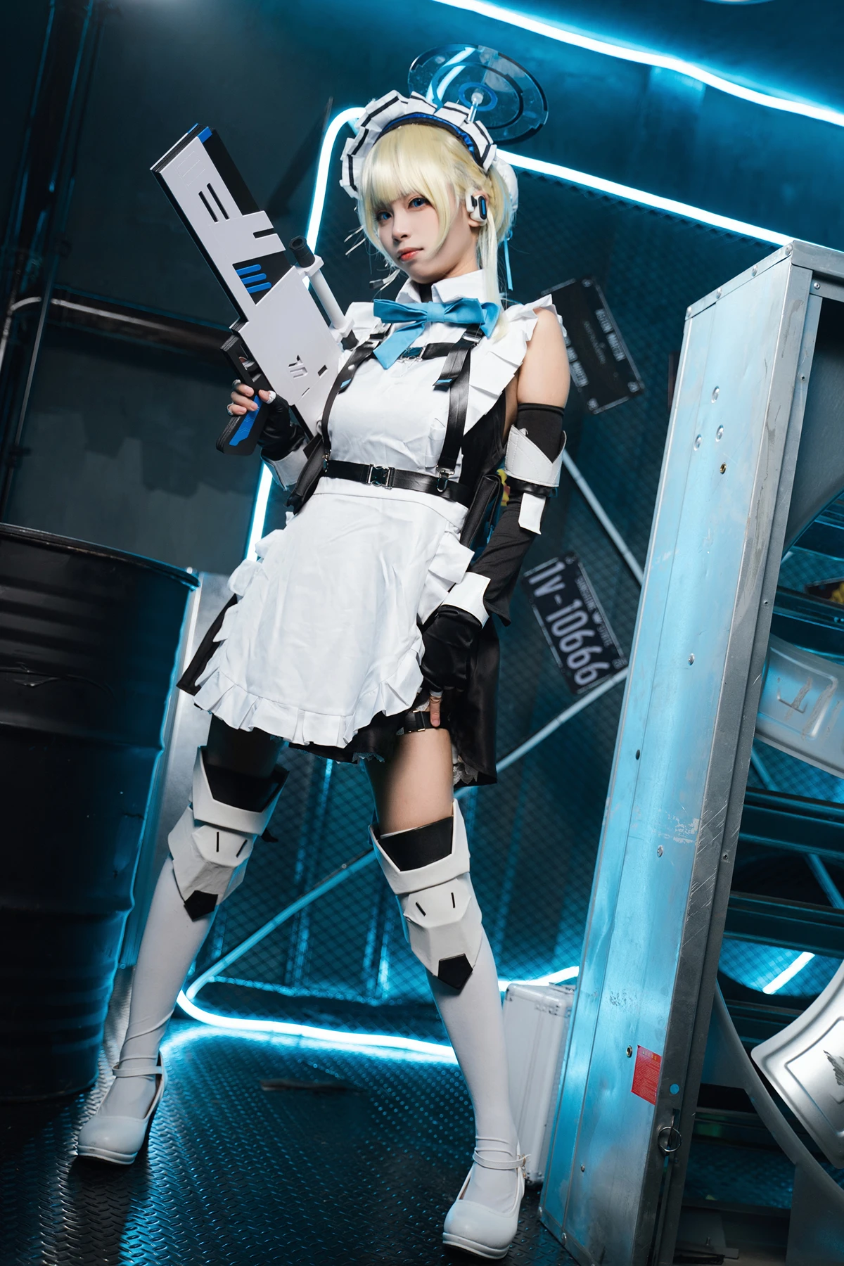Cosplay 三無人型 – 蔚蓝档案 飞鸟马时兔女郎 - P42