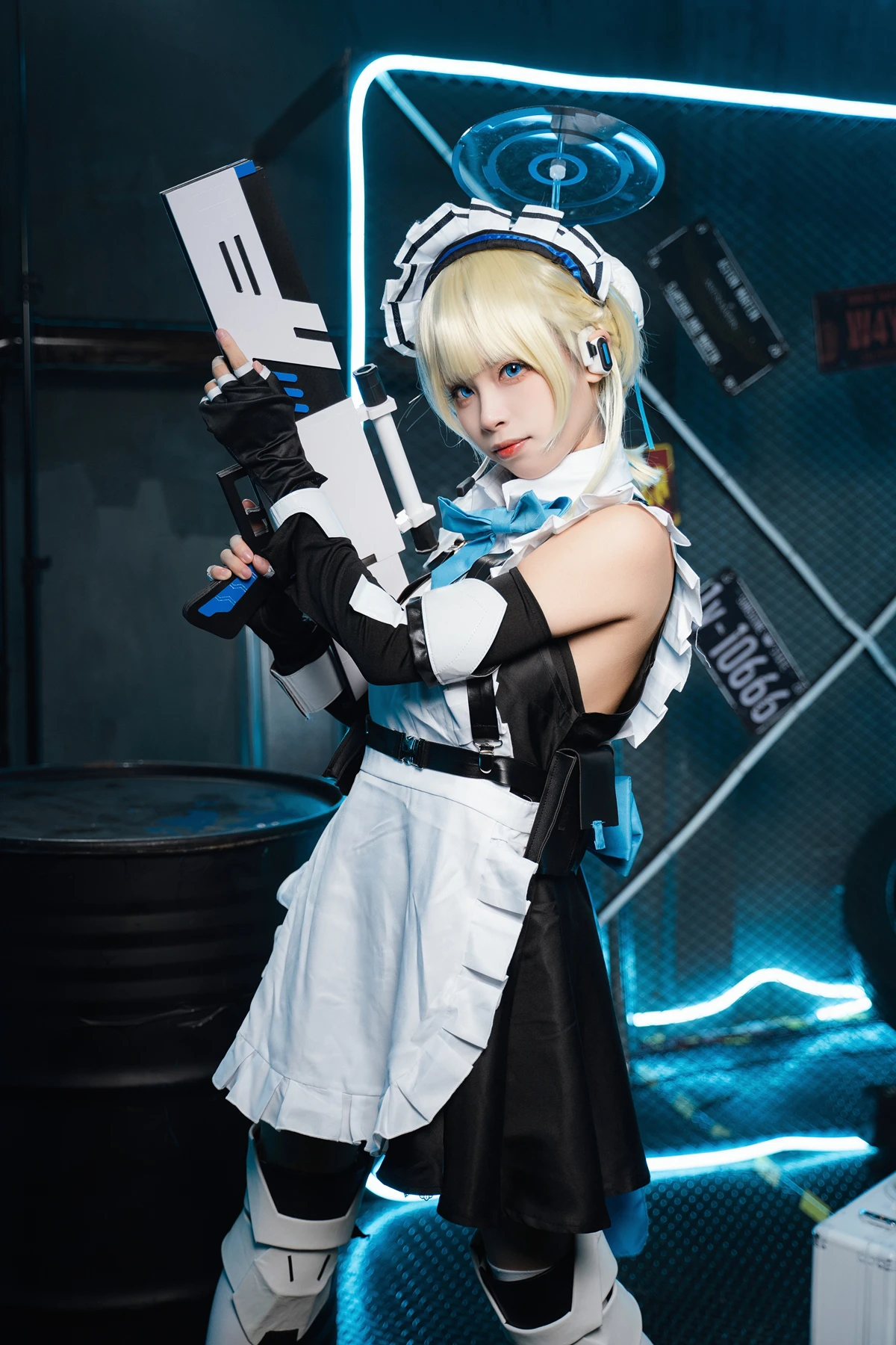 Cosplay 三無人型 – 蔚蓝档案 飞鸟马时兔女郎 - P43