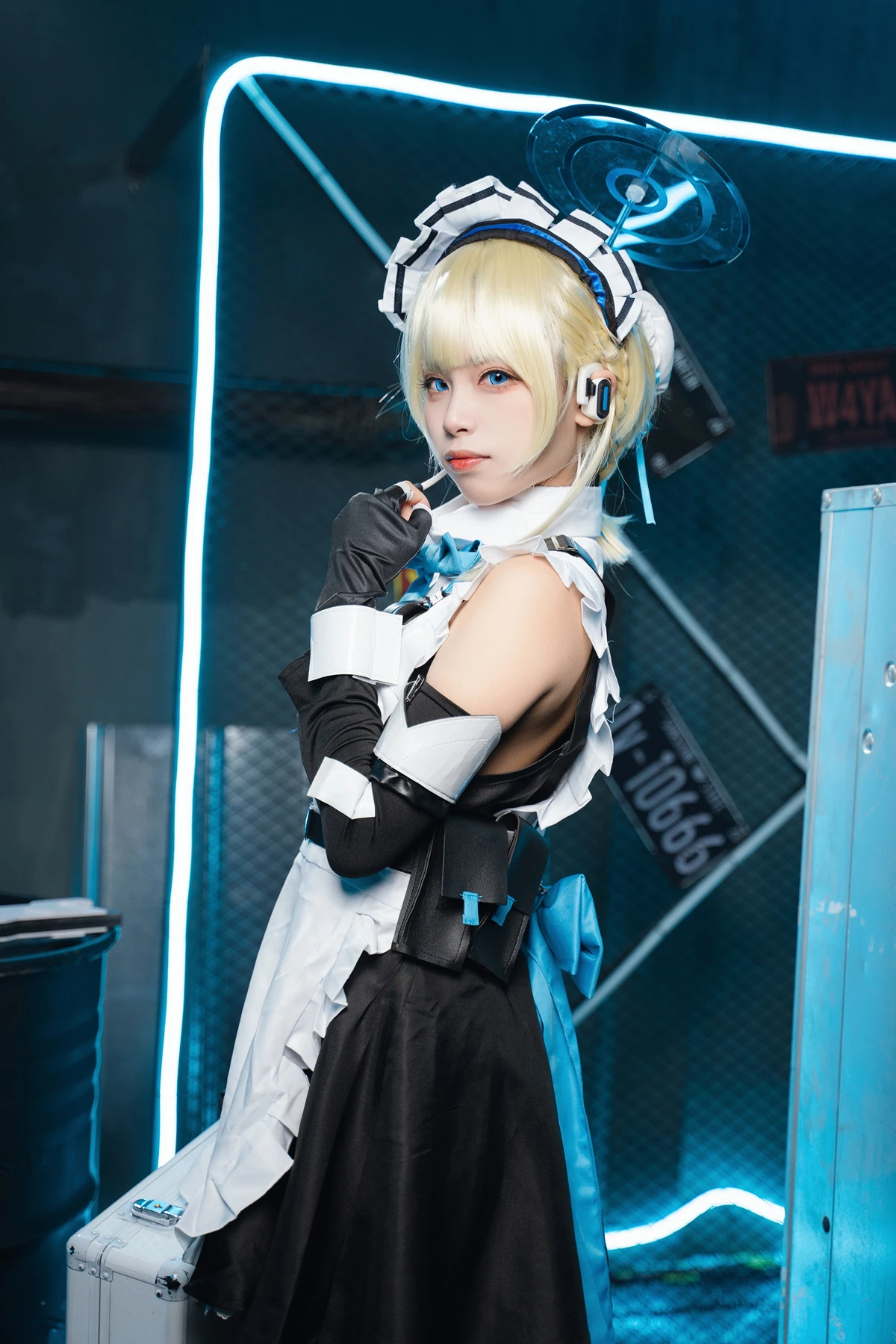 Cosplay 三無人型 – 蔚蓝档案 飞鸟马时兔女郎 - P45